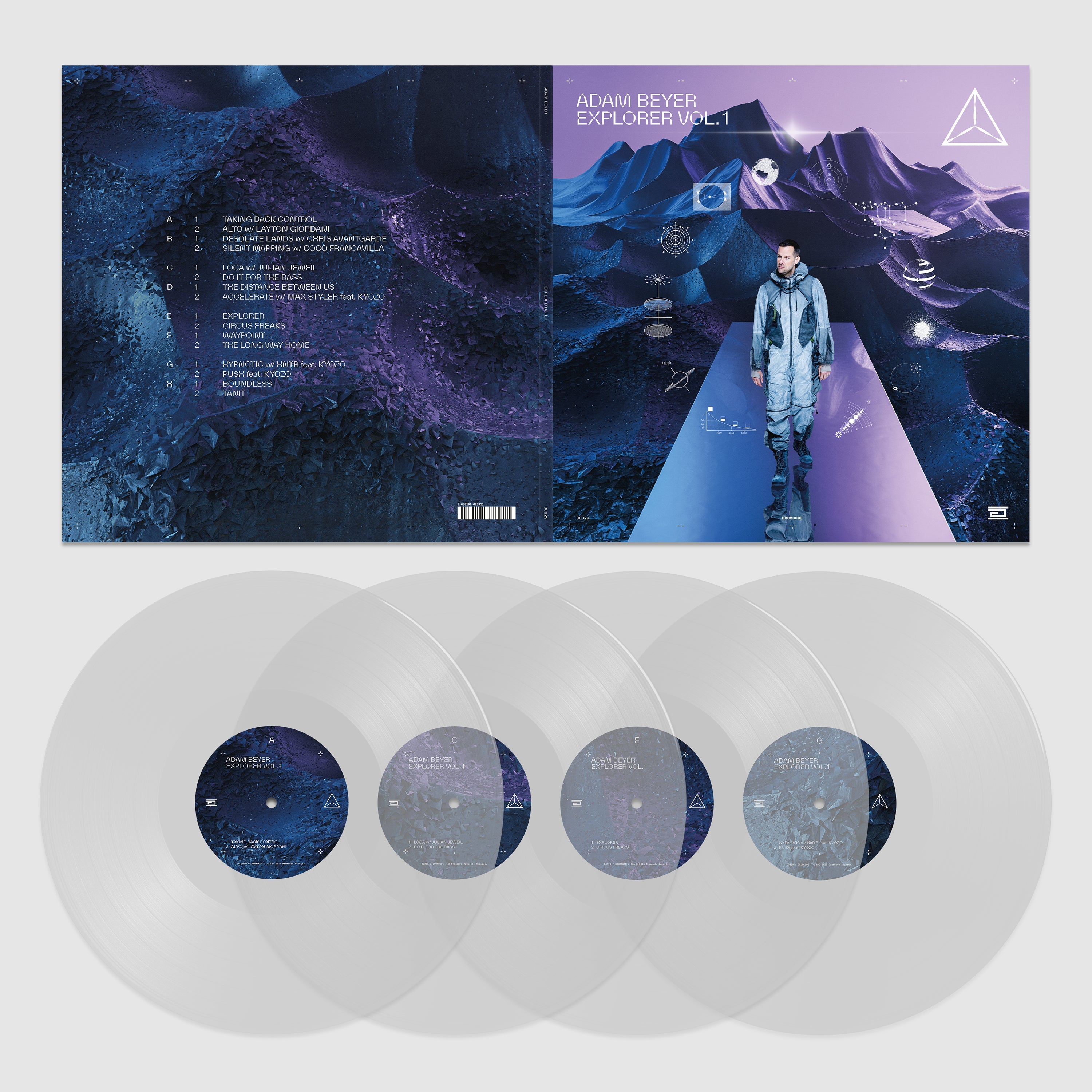 Adam Beyer Explorer Vol. 1 - 4x12" Album-Pre Sale-Essential Republik
