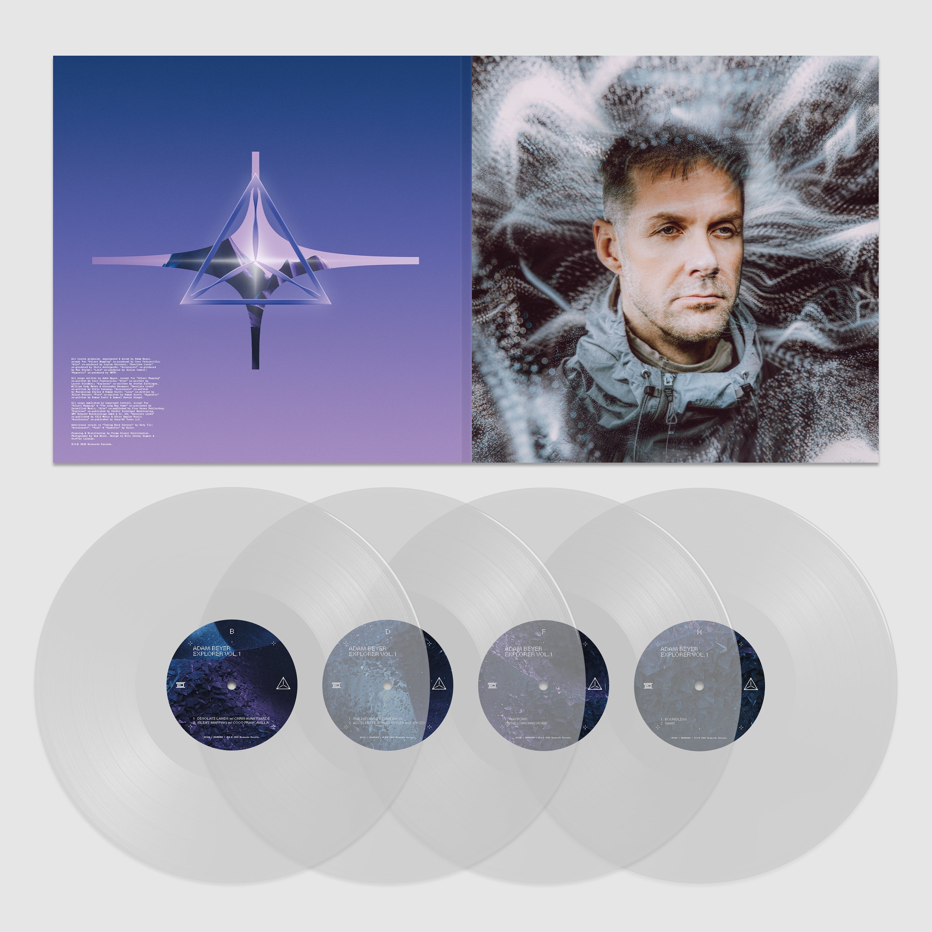 Adam Beyer Explorer Vol. 1 - 4x12" Album-Pre Sale-Essential Republik