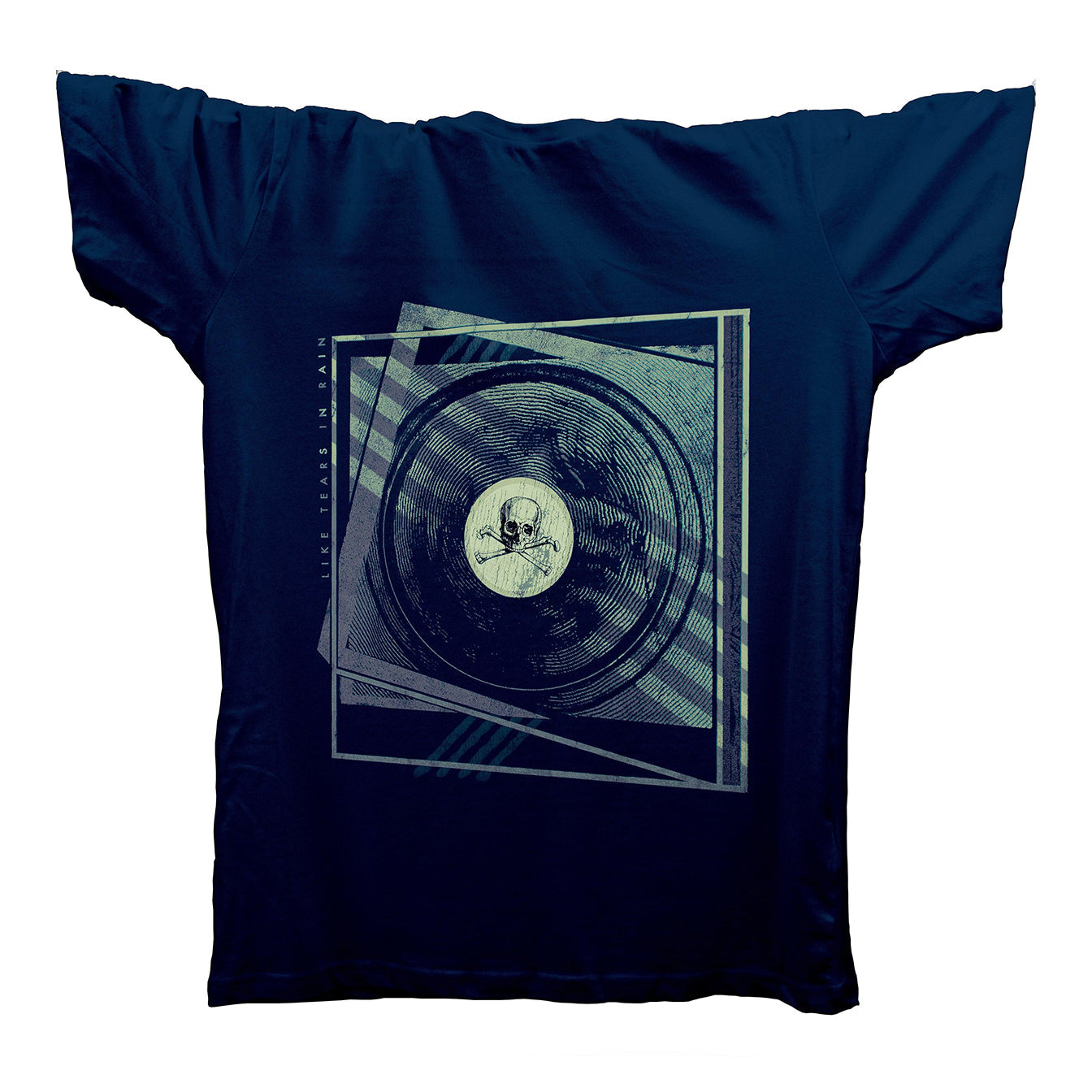 Tears In Rain T-Shirt / Navy-Robot Rave-Essential Republik