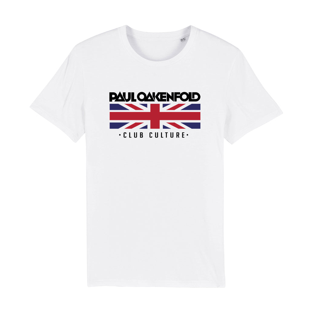 Paul Oakenfold Club Culture Union Jack Front And Back Print Unisex T-Shirt-Paul Oakenfold-Essential Republik