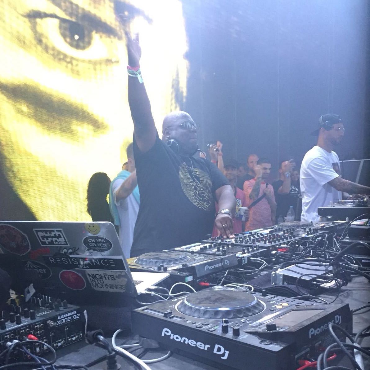 Gold Acid Pulsar Acid House Rave T-Shirt / Black-Future Past-Essential Republik