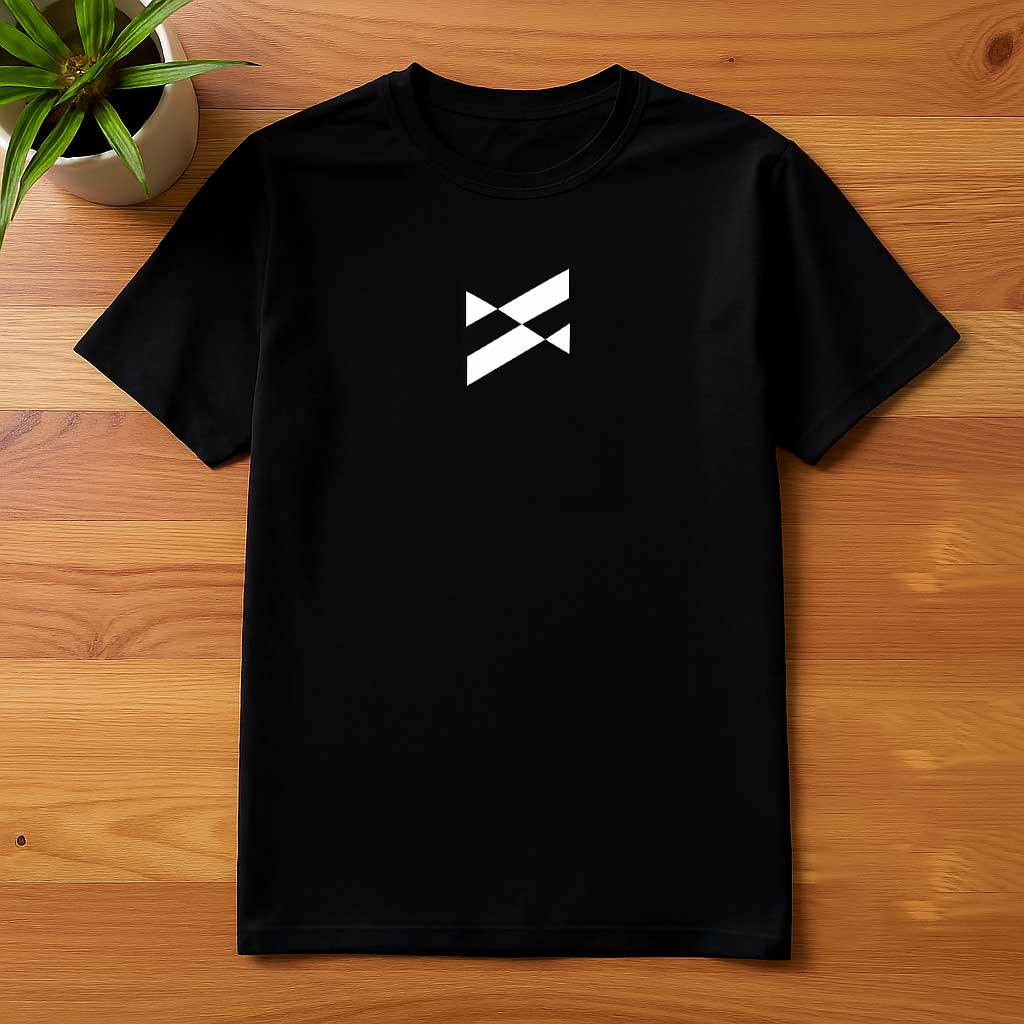 Joris Voorn Spectrum print oversized t shirt in black-Joris Voorn-Essential Republik