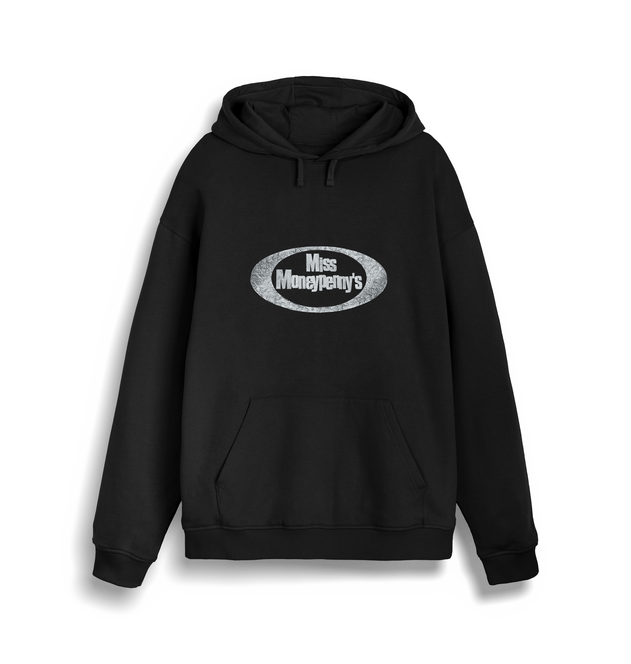 Miss Moneypenny's Logo Front And Back Print Unisex Hoodie-Essential Republik-Essential Republik