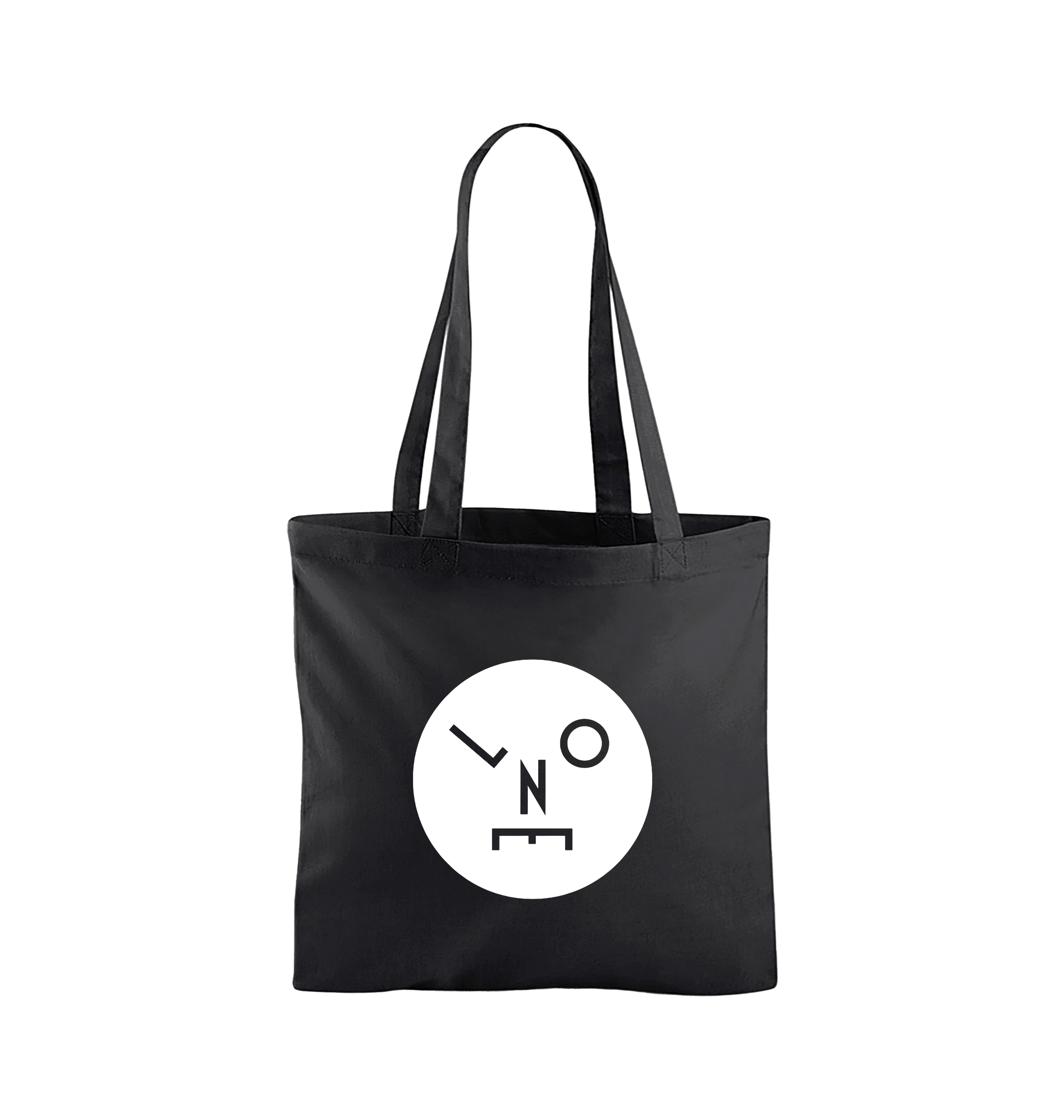 LNOE Solid Logo Print Tote Bag-Essential Republik-Essential Republik