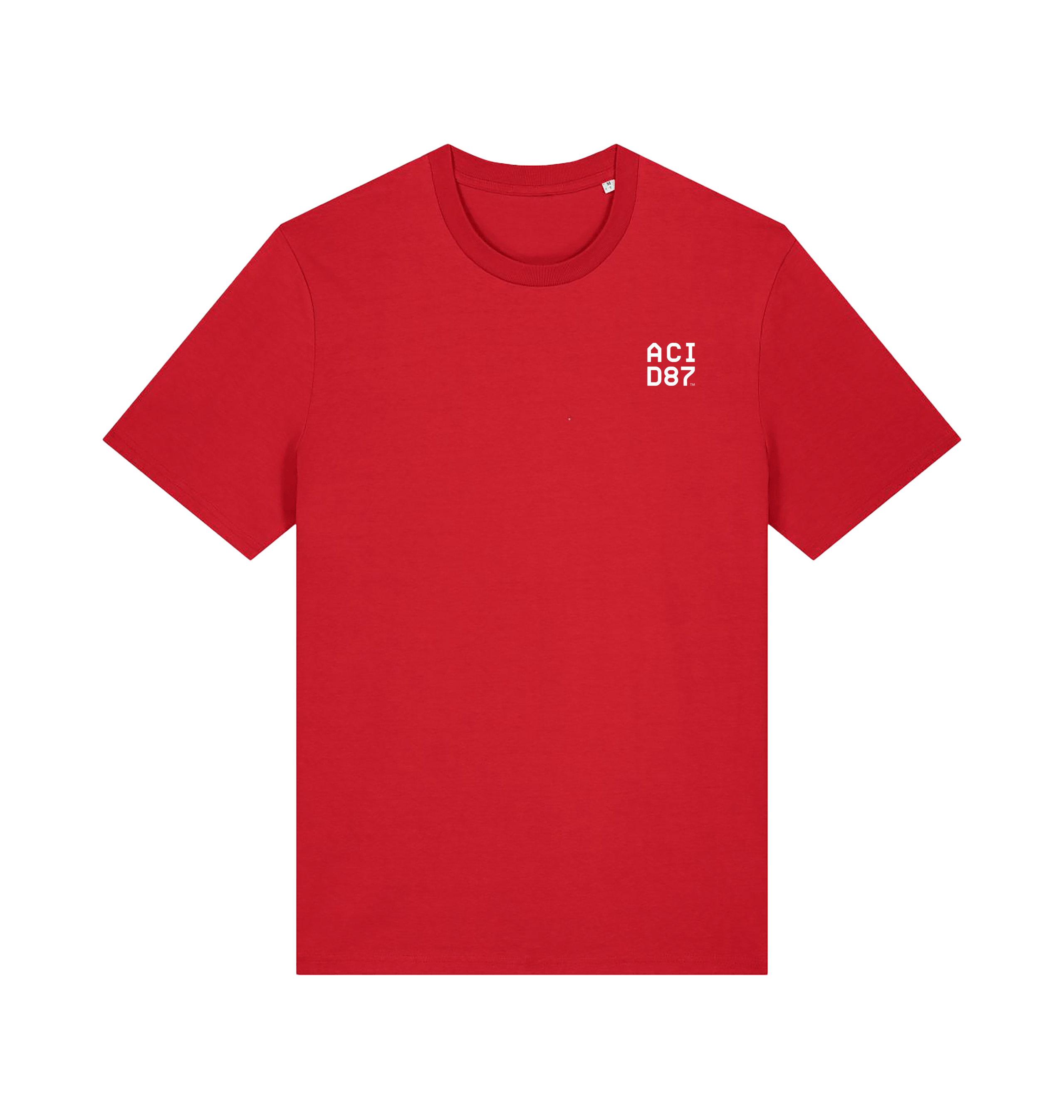 Acid87 Classic Logo Unisex Organic T Shirt-Essential Republik-Essential Republik