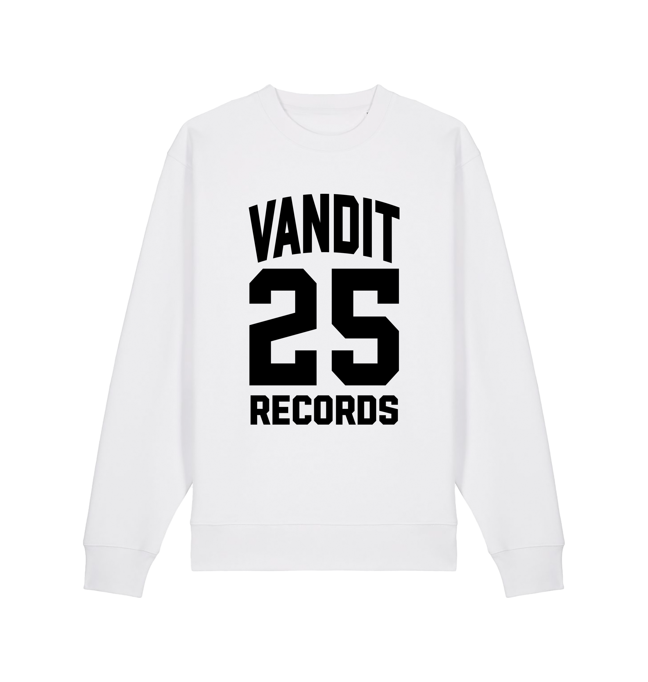 Paul Van Dyk VANDIT Records 25 Years Unisex White Sweatshirt-Essential Republik-Essential Republik