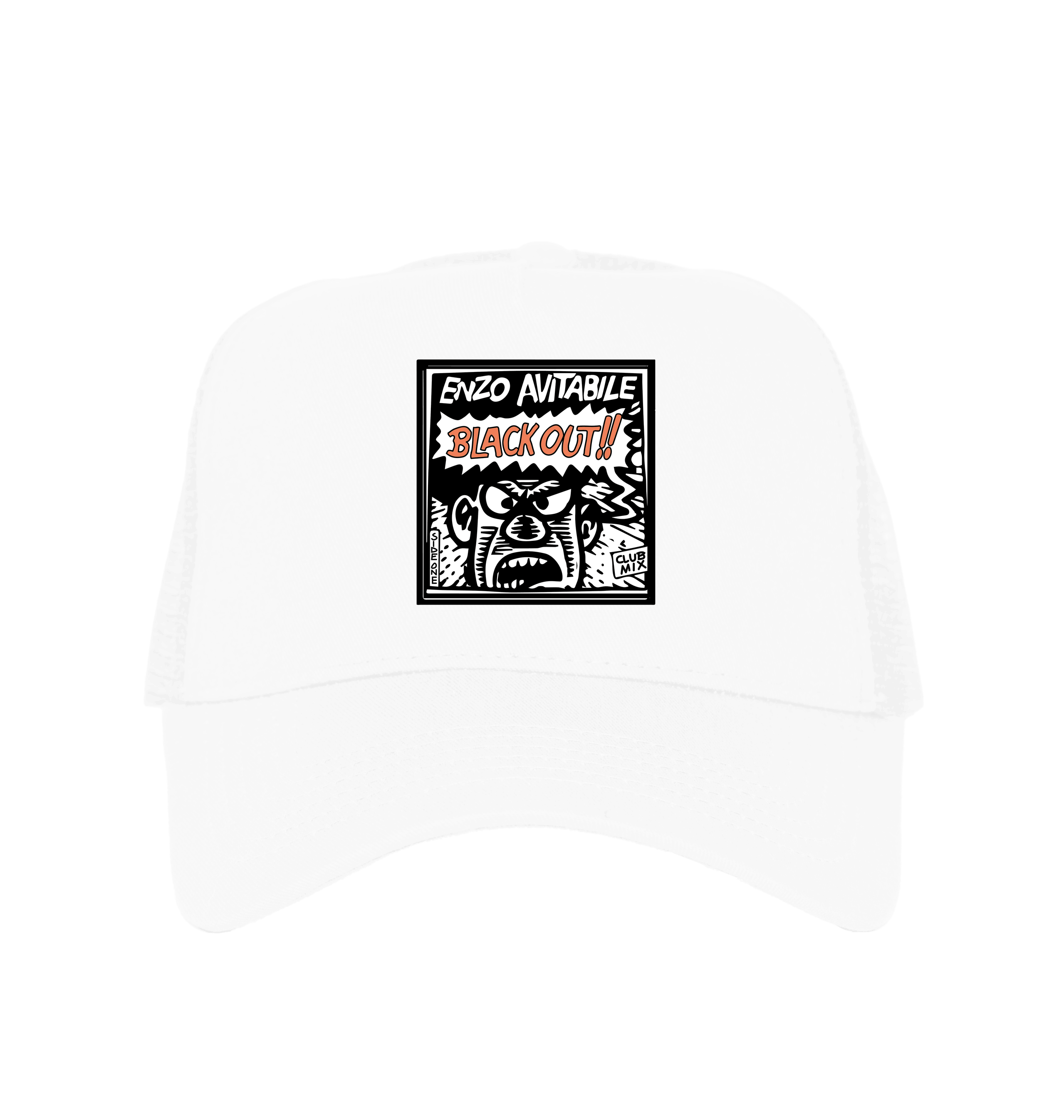 Blood & Sweat Enzo Blackout Trucker Cap-Essential Republik-Essential Republik