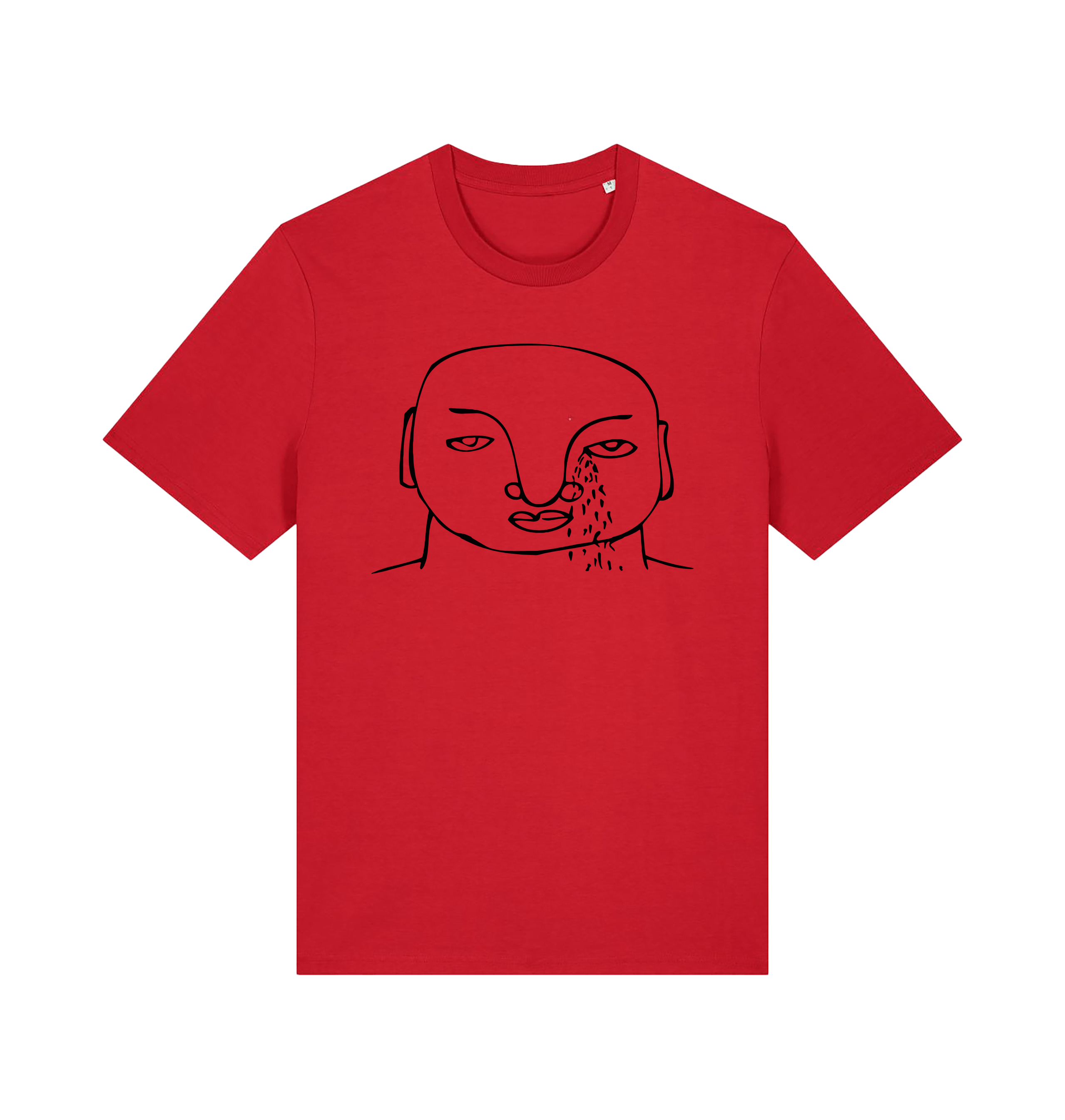 Danny Tenaglia Face Black Print Men's Organic T Shirt-Essential Republik-Essential Republik