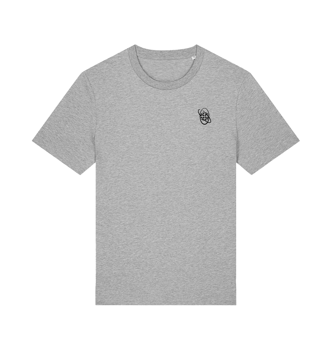 Heather Grey Printed T-shirt