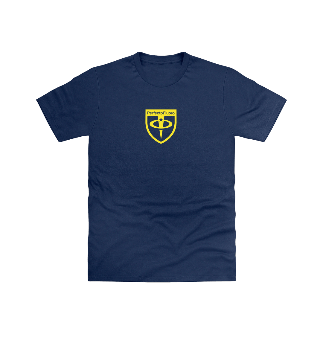 Paul Oakenfold Perfecto Fluoro Records Cities Front And Back Print Unisex Navy T Shirt-Essential Republik-Essential Republik