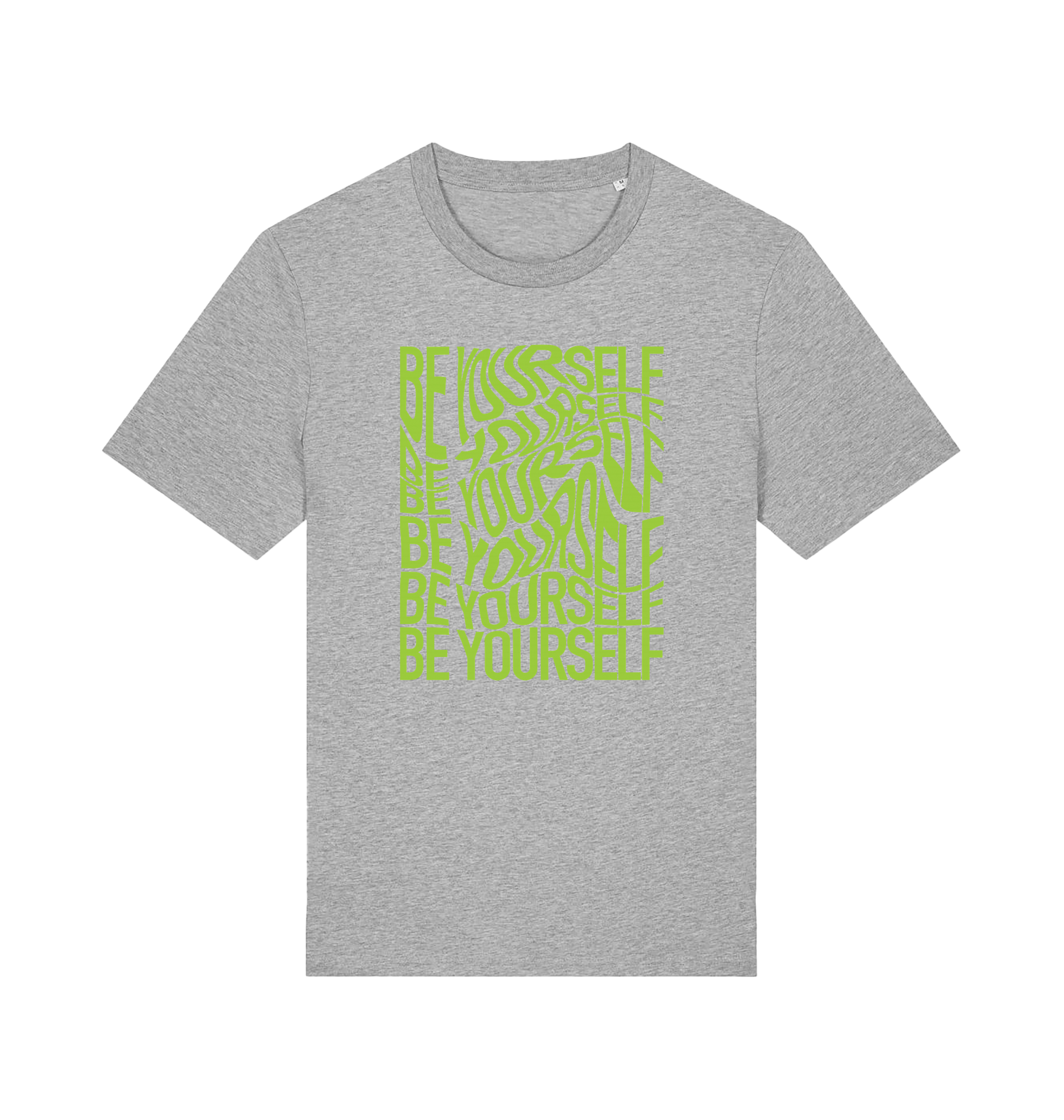 Danny Tenaglia Be Yourself Warped Print Men's Organic T Shirt-Essential Republik-Essential Republik