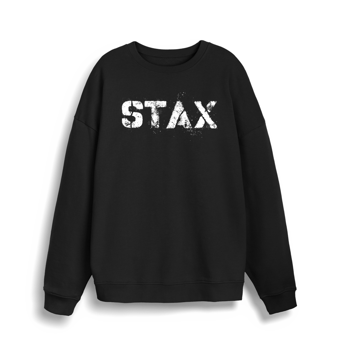 Black Printed Sweater