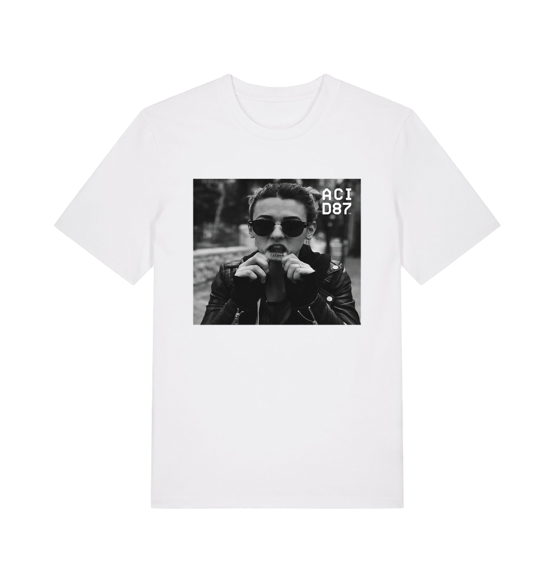 White Printed T-shirt