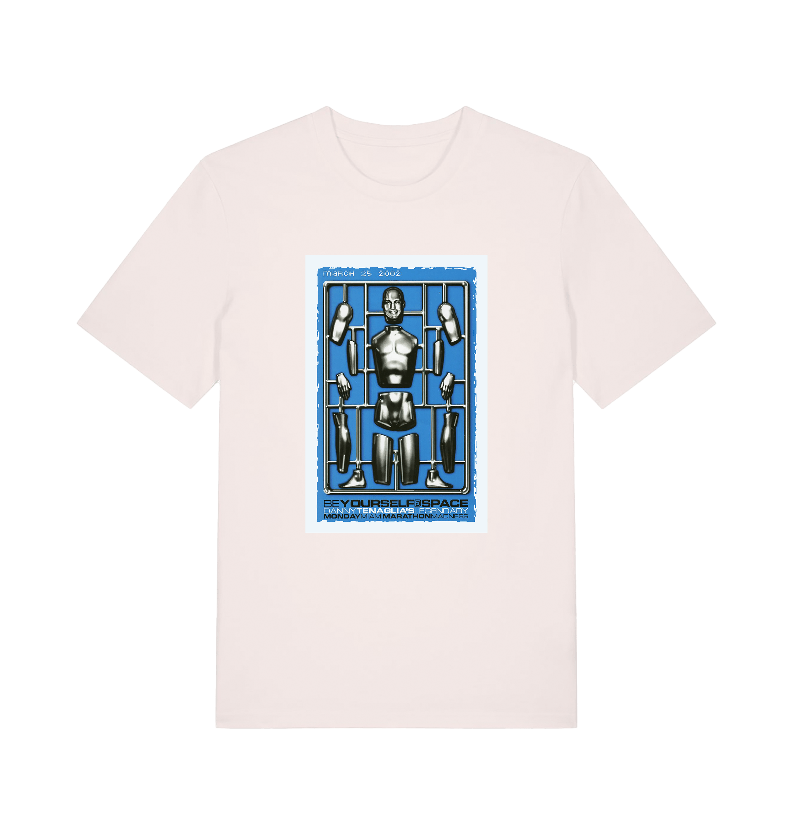 Danny Tenaglia Be Yourself At Space Men's Organic T Shirt-Essential Republik-Essential Republik