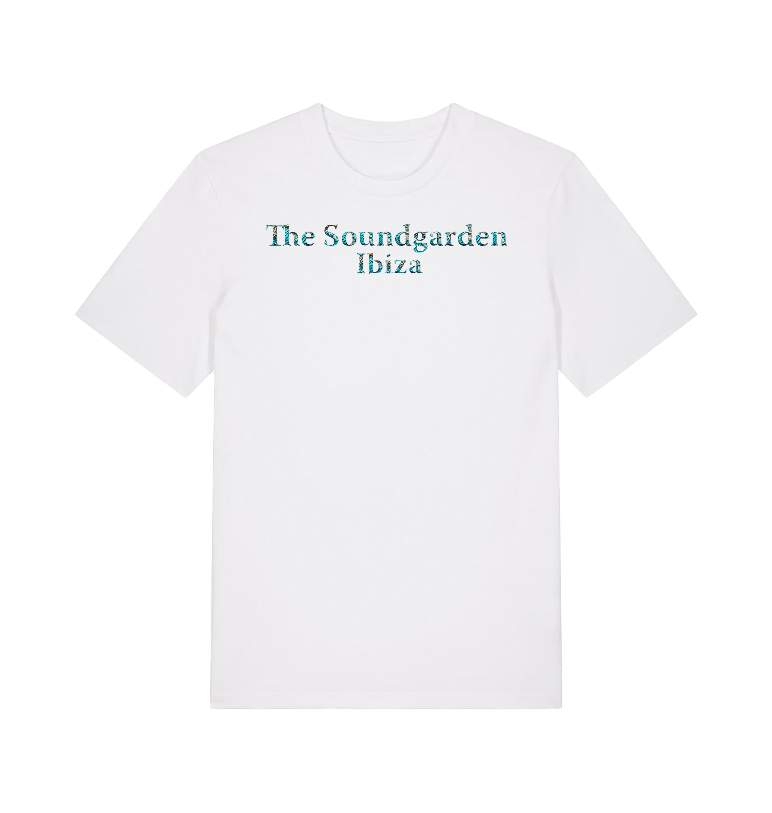 The Soundgarden Ibiza Print Logo Unisex Organic T Shirt-The Soundgarden-Essential Republik