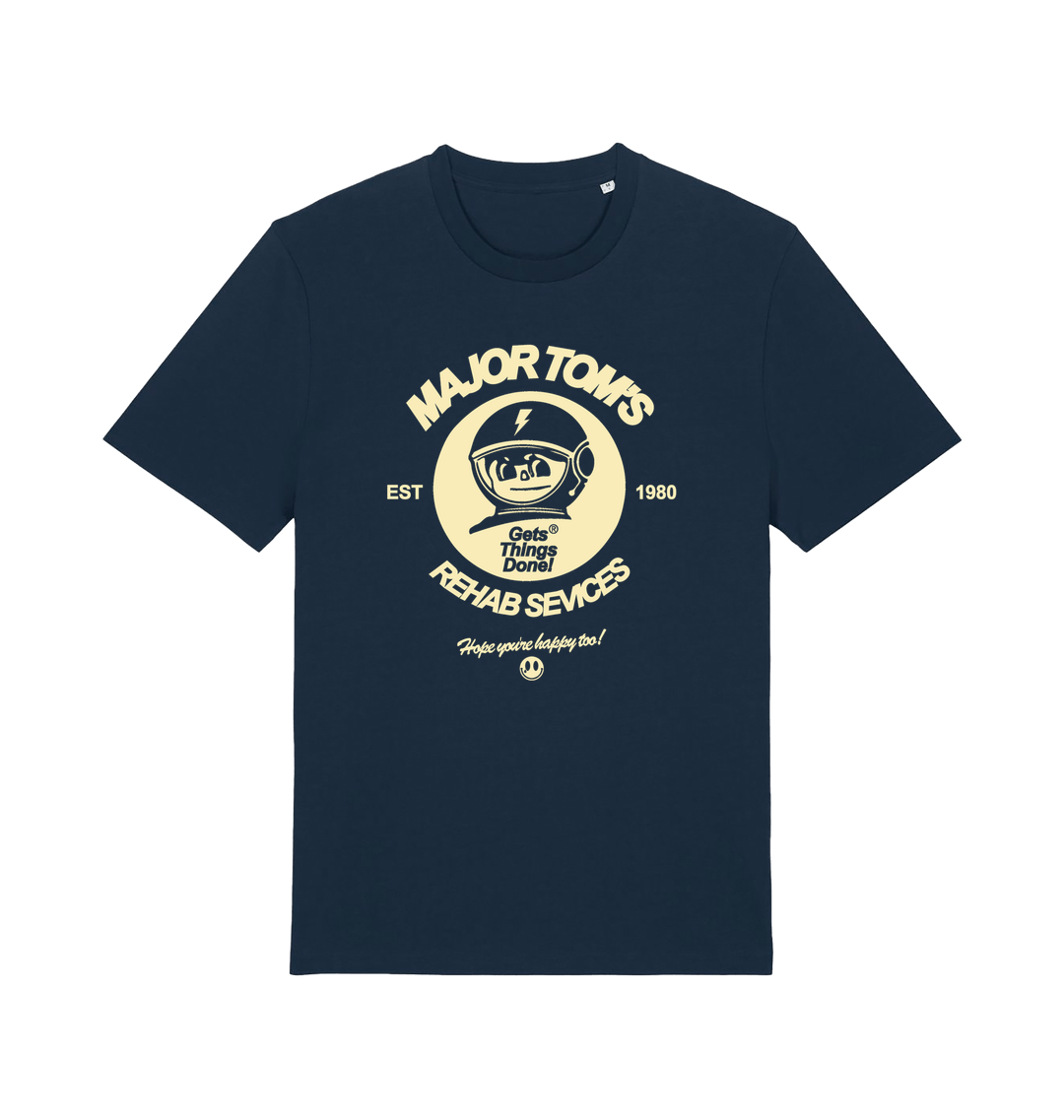 French Navy Printed T-shirt