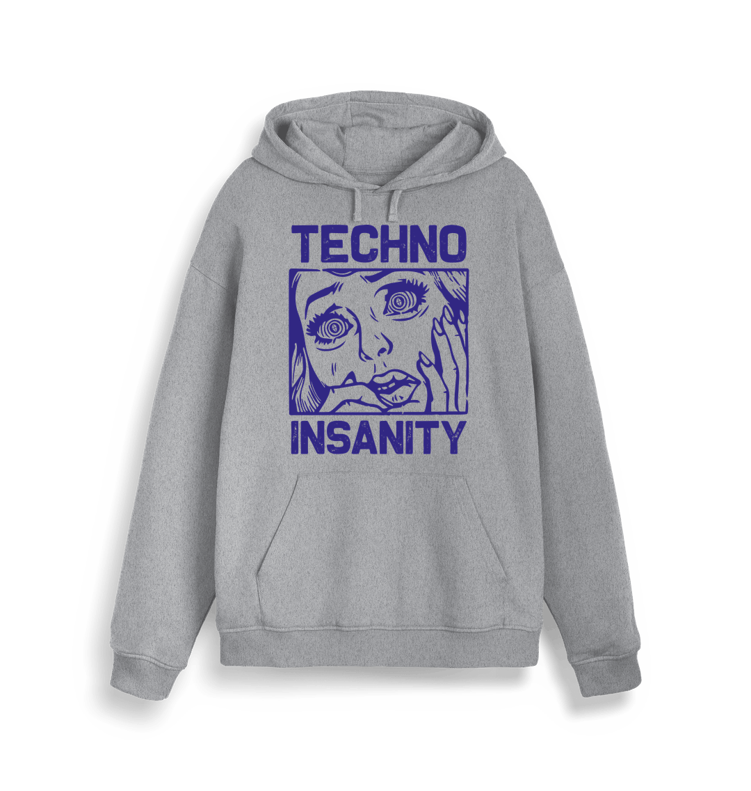 Blood & Sweat Techno Insanity Unisex Hoodie-Essential Republik-Essential Republik