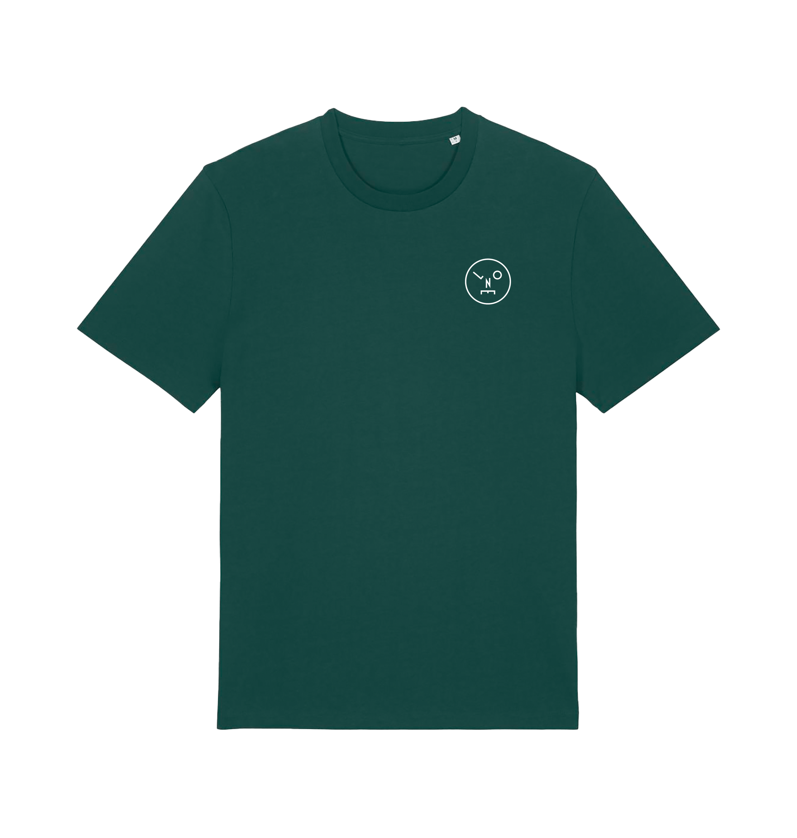 LNOE print t shirt in dark green-LNOE-Essential Republik