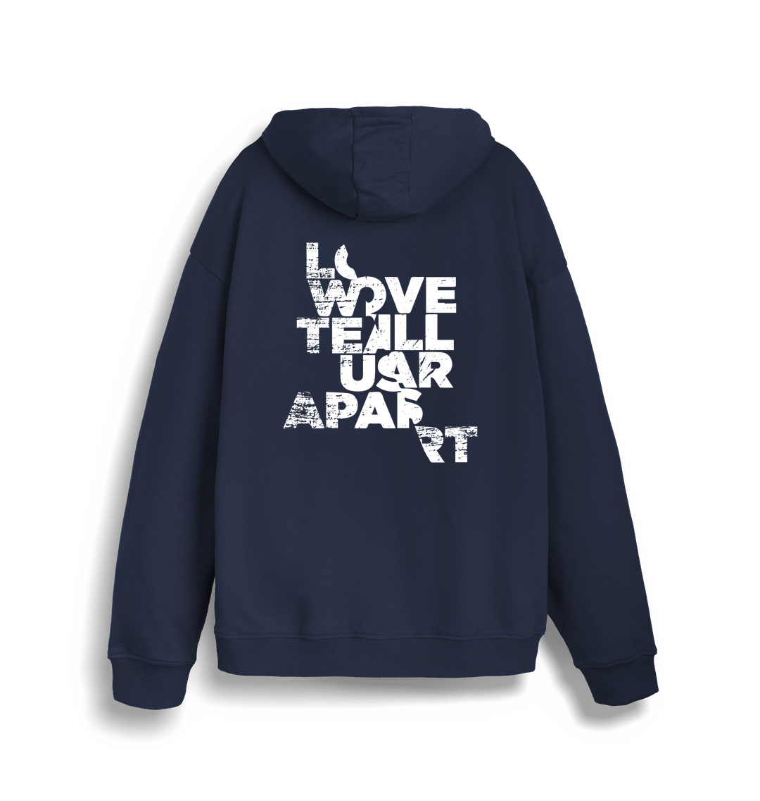 French Navy Printed Sweater