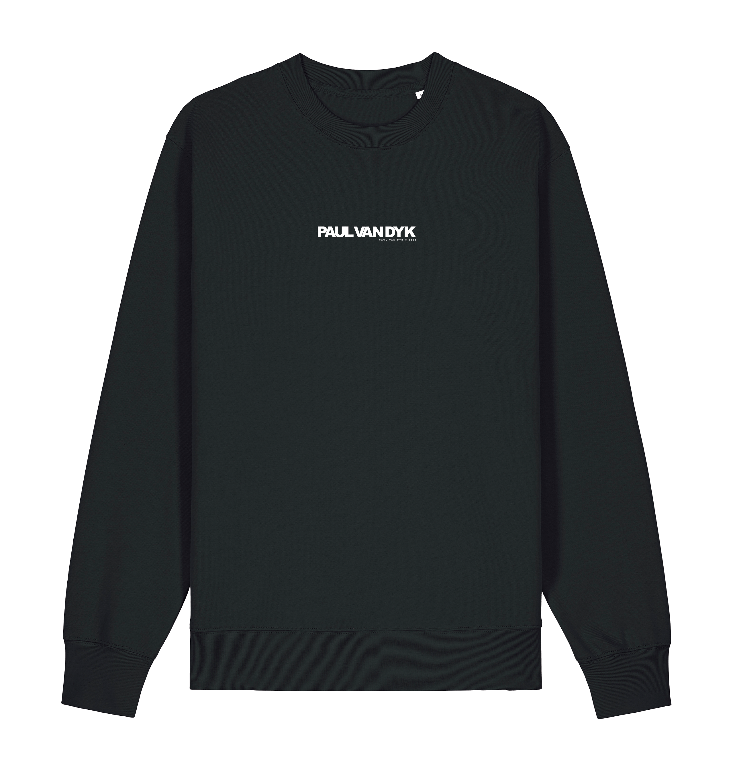 Paul Van Dyk logo unisex sweatshirt in black-Essential Republik-Essential Republik