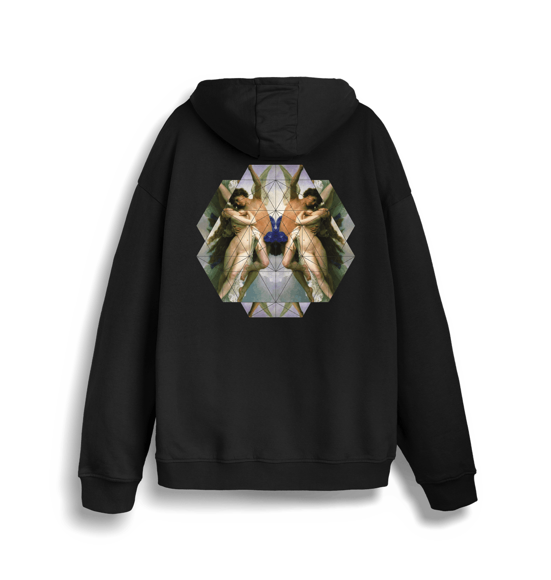 Black Printed Sweater