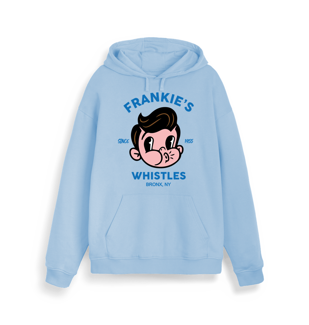 Blood & Sweat Frankie's Whistles Colour Print Unisex Hoodie-Blood & Sweat-Essential Republik