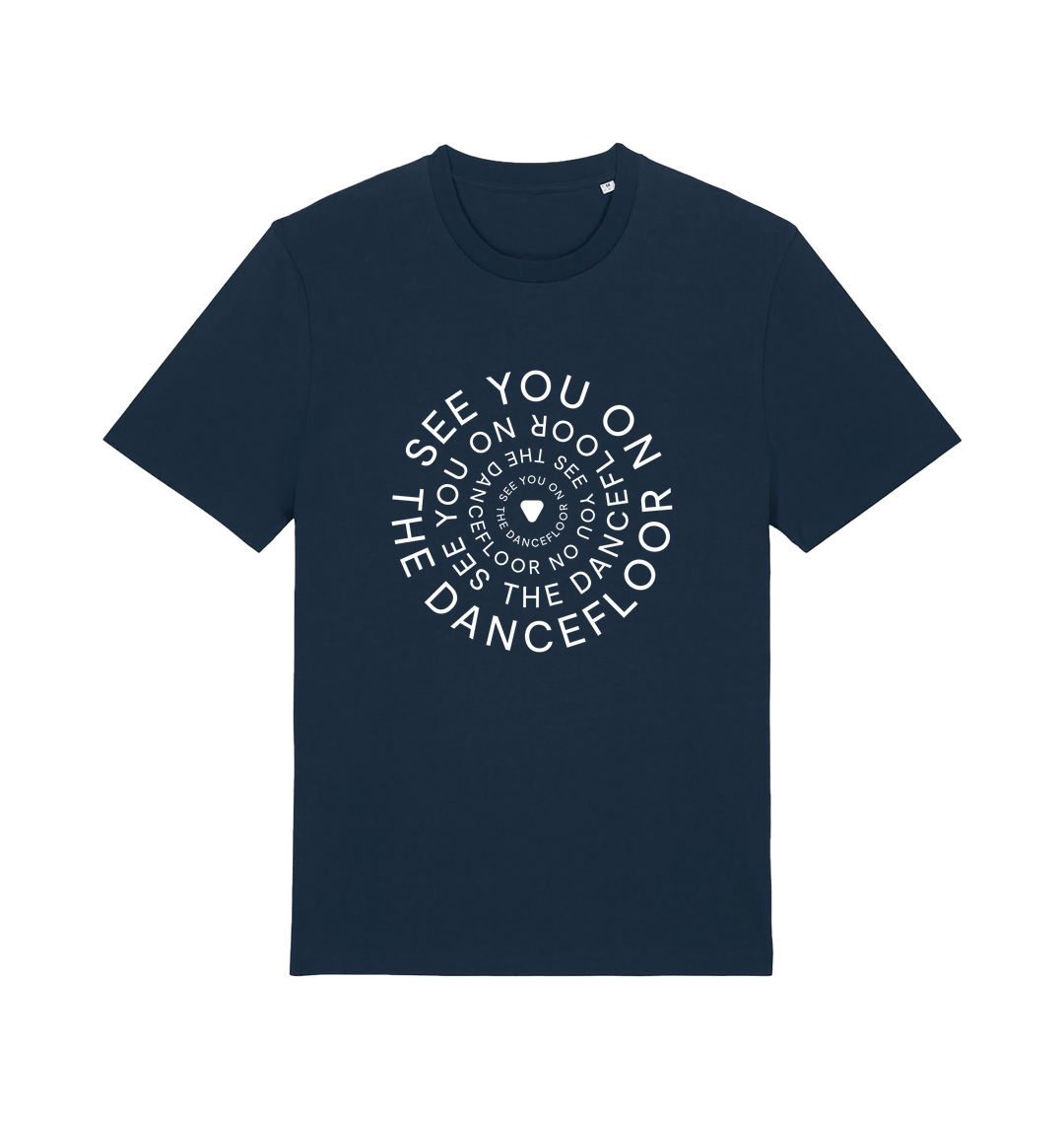 Global Underground See You On The Dancefloor Unisex Organic T Shirt-Essential Republik-Essential Republik
