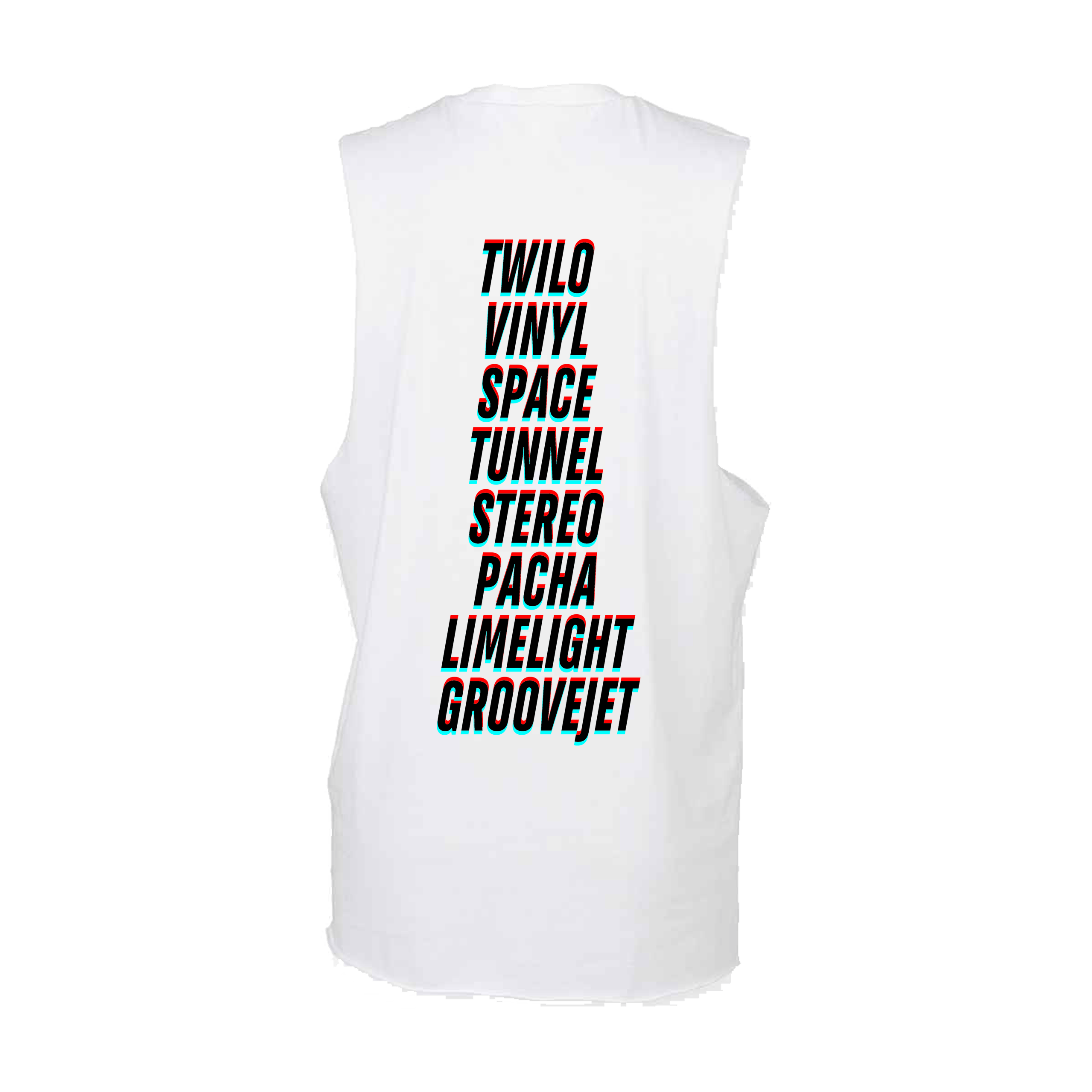 Danny Tenaglia Solo High Neck Slash Armhole Vest-Essential Republik-Essential Republik