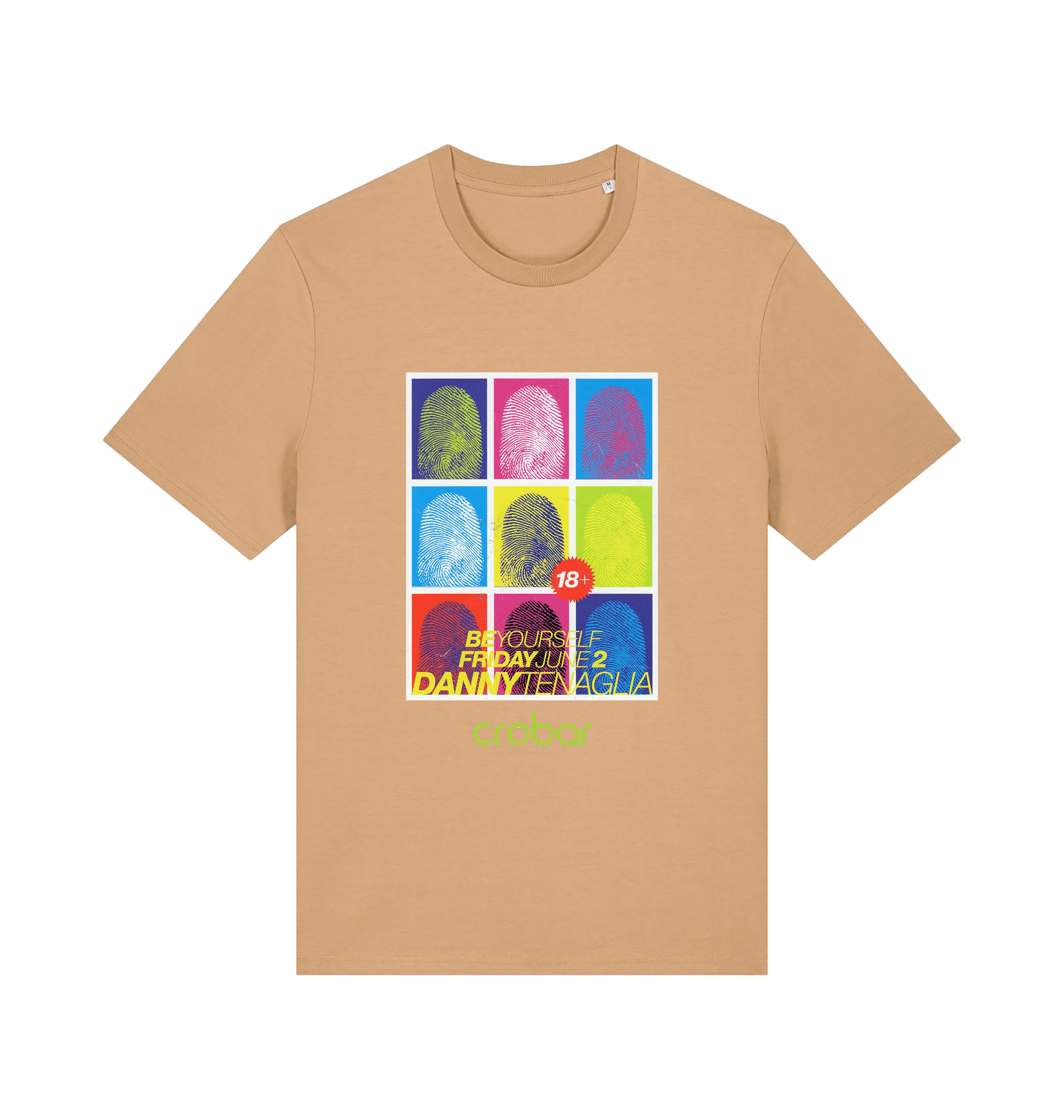 Danny Tenaglia Be Yourself At Crobar Men's Organic T Shirt-Essential Republik-Essential Republik