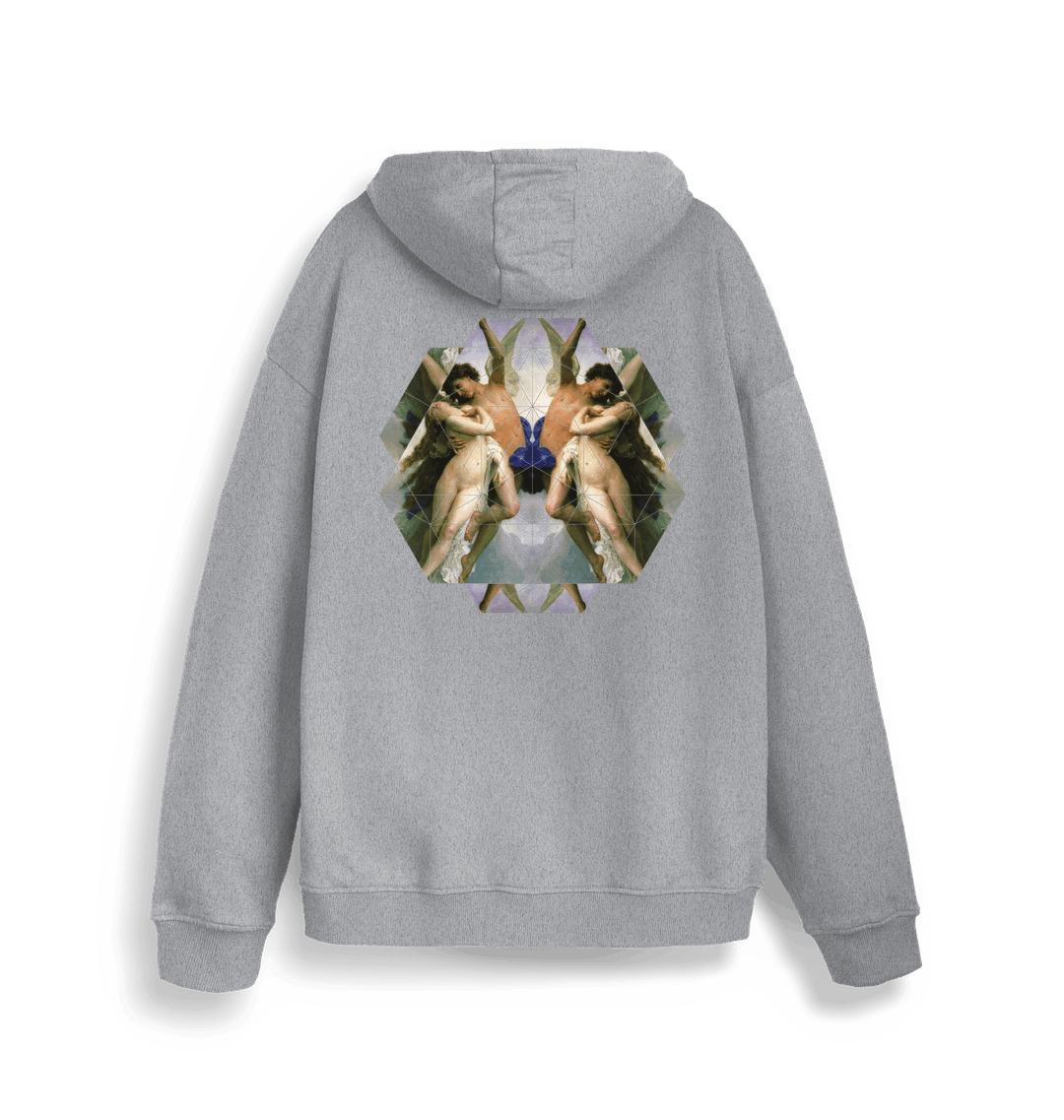 Heather Grey Printed Sweater