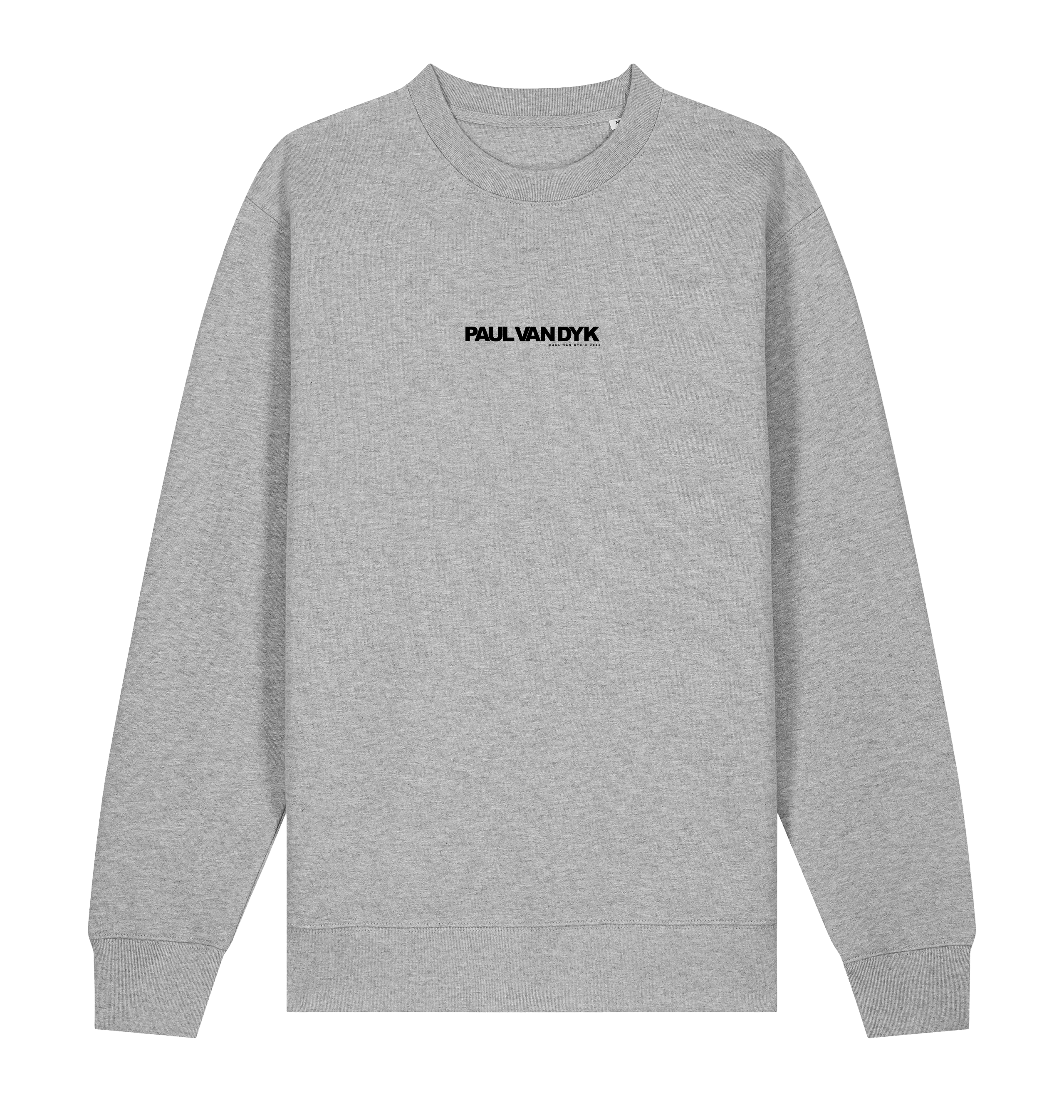 Paul Van Dyk logo unisex sweatshirt in grey-Essential Republik-Essential Republik