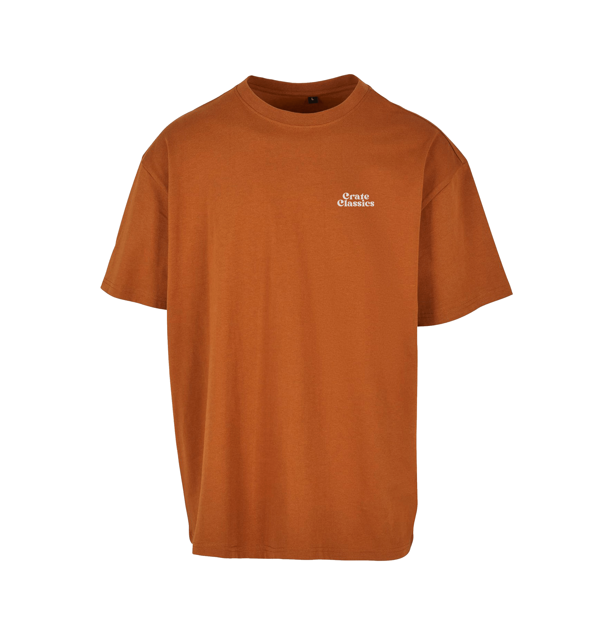 Crate Classics Bossa Bossa Tshirt in Orange-Crate Classics-Essential Republik