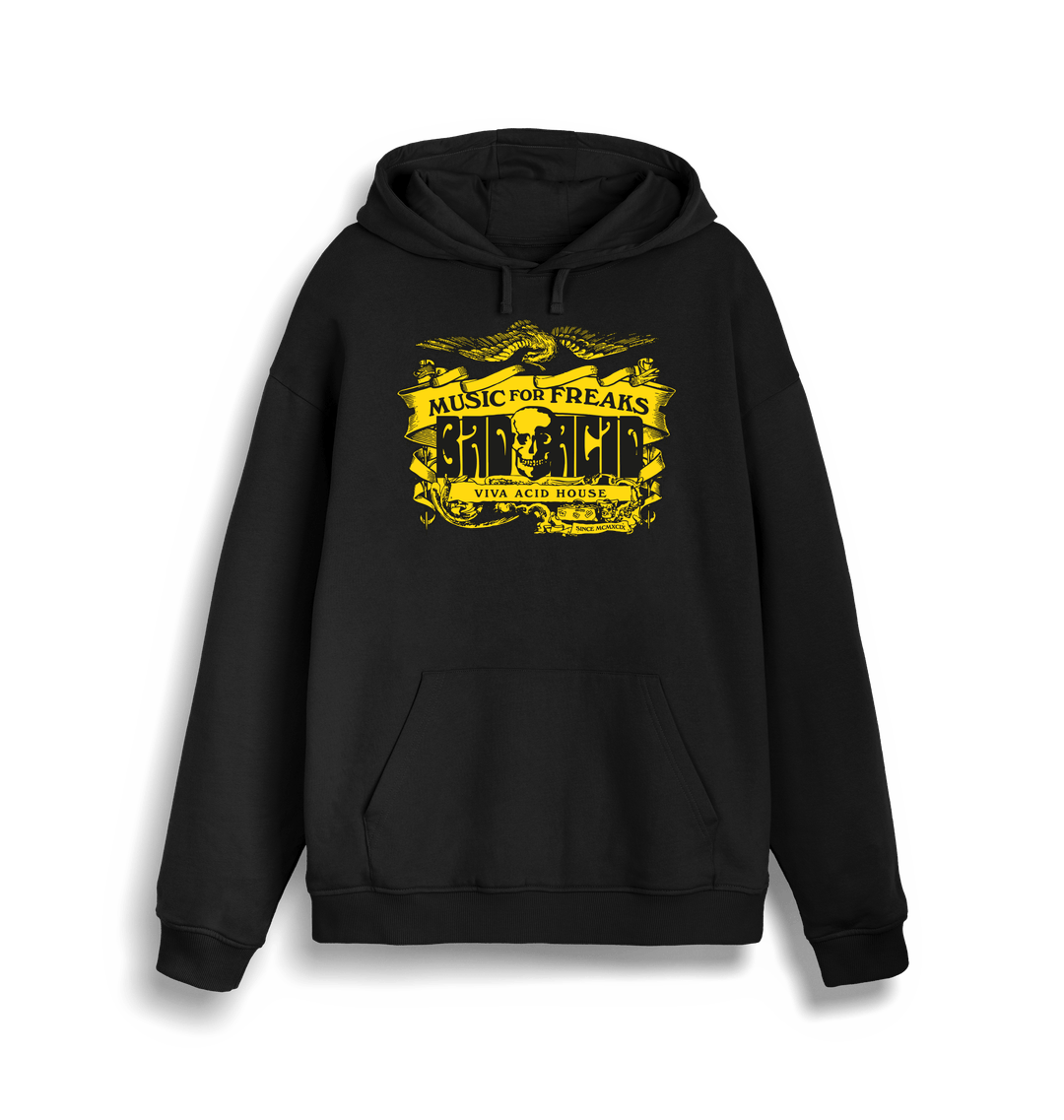 Music For Freaks Bad Acid Unisex Hoodie-Essential Republik-Essential Republik