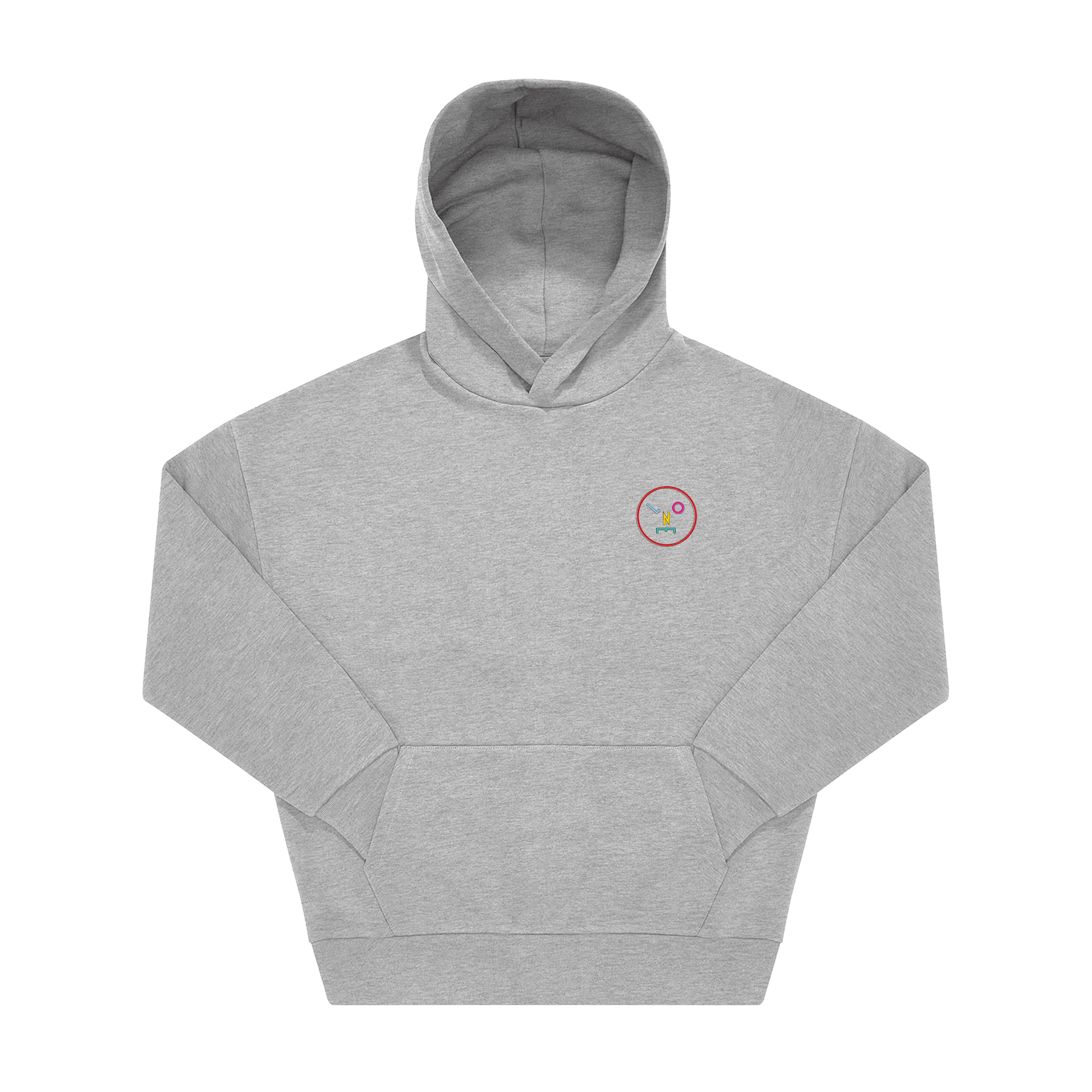 LNOE Colours Hoodie in grey-LNOE-Essential Republik