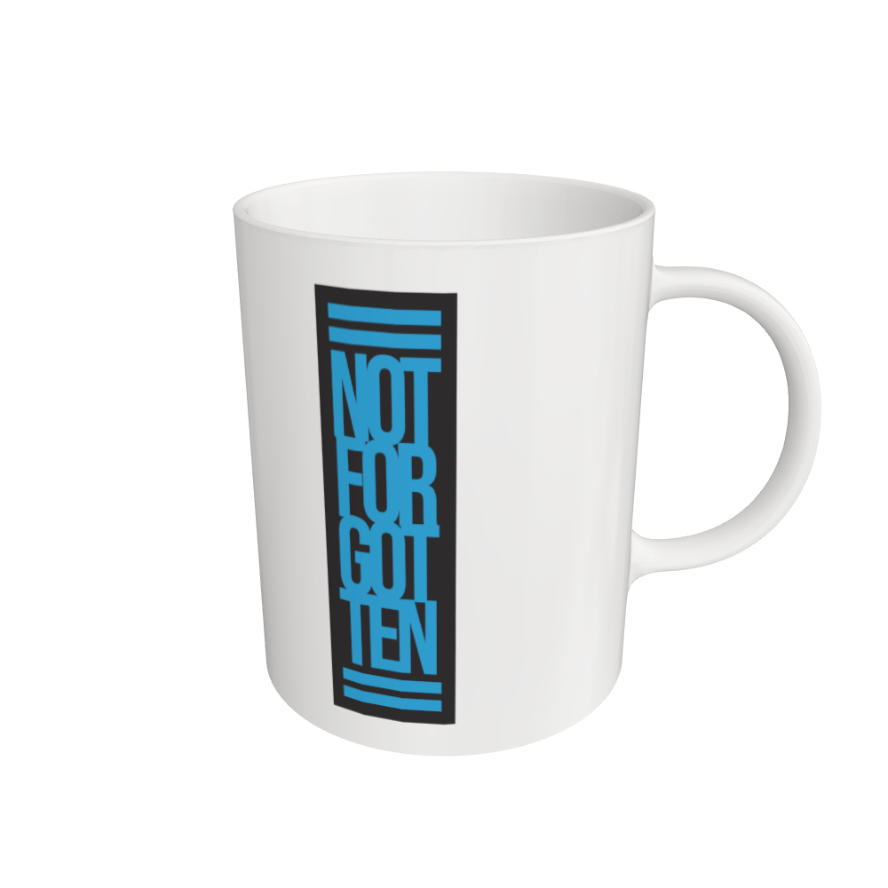 Blood & Sweat Leftfield White Mug-Essential Republik-Essential Republik