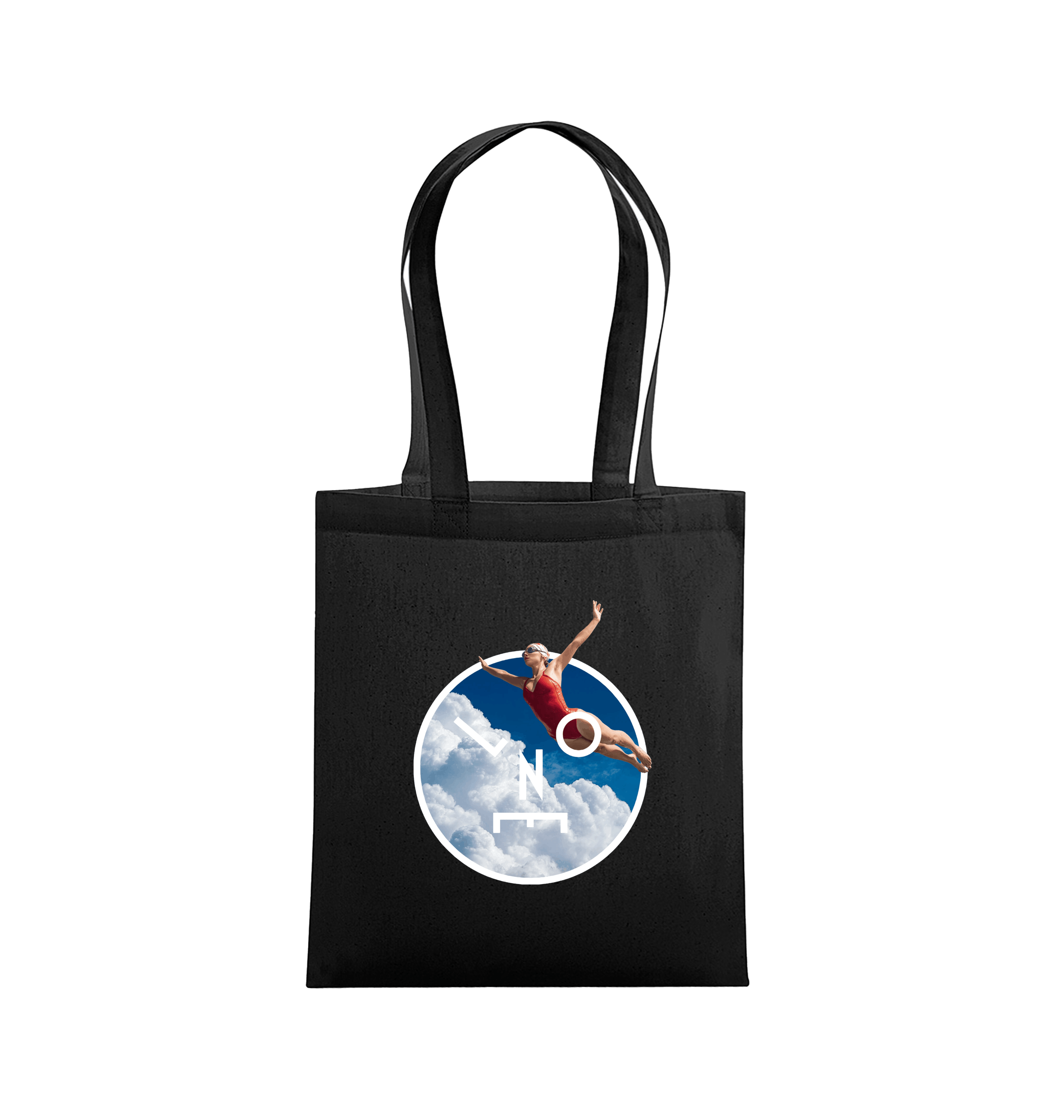 LNOE Diving tote bag in black-LNOE-Essential Republik