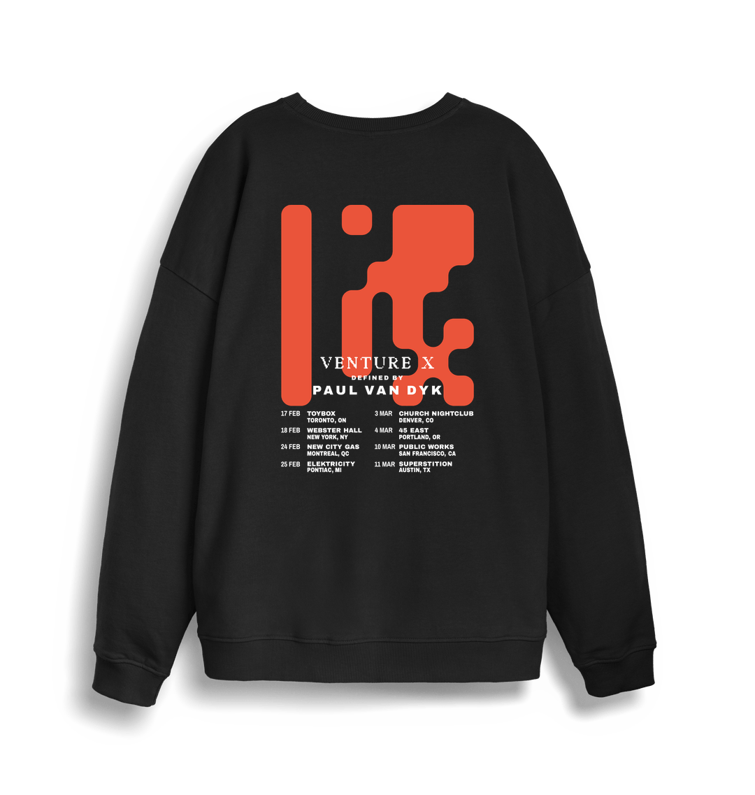 VENTURE X PvD Tour Unisex Sweatshirt-Essential Republik-Essential Republik