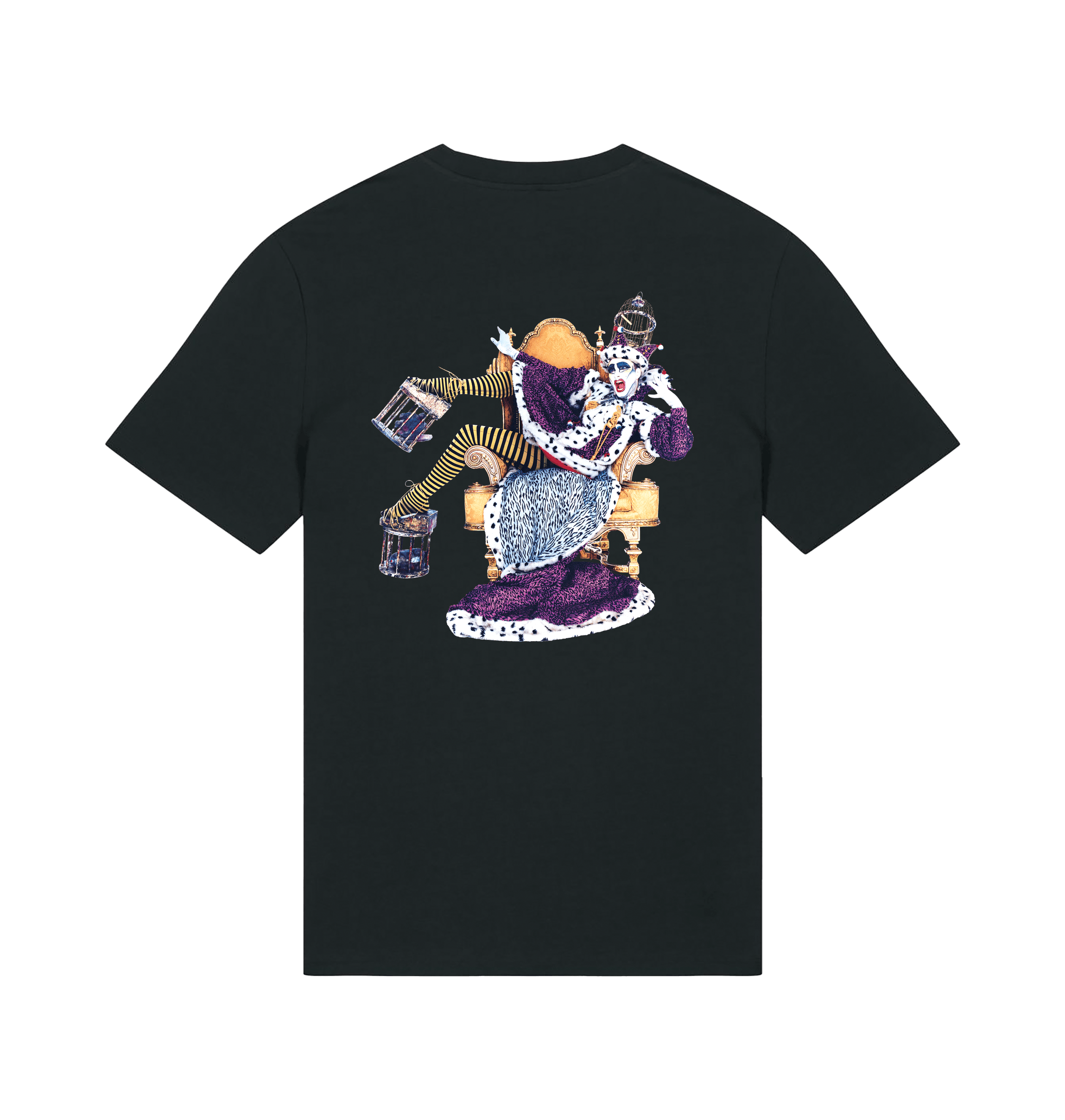 Black Printed T-shirt