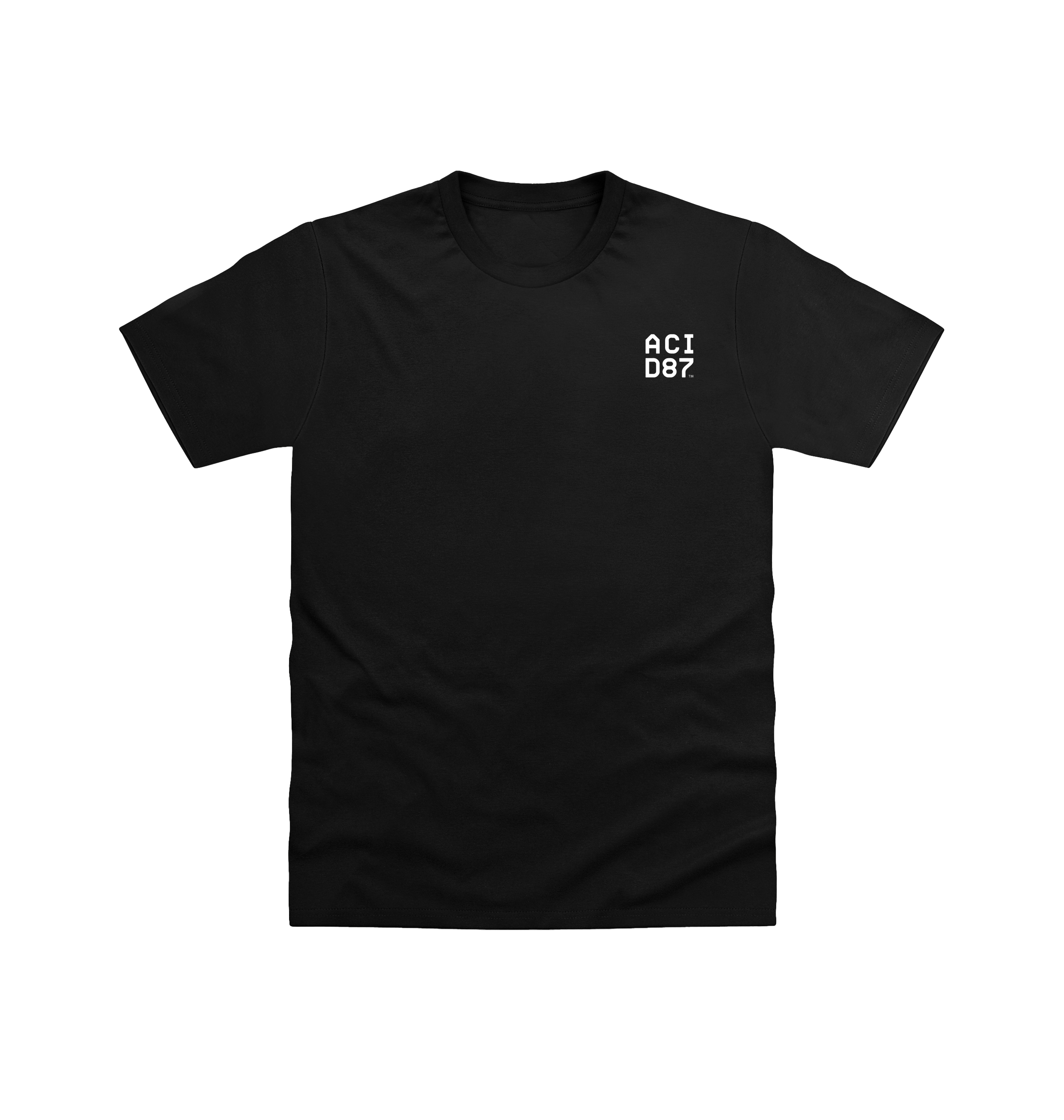 Acid87 Keith Logo Unisex Black T Shirt-Essential Republik-Essential Republik