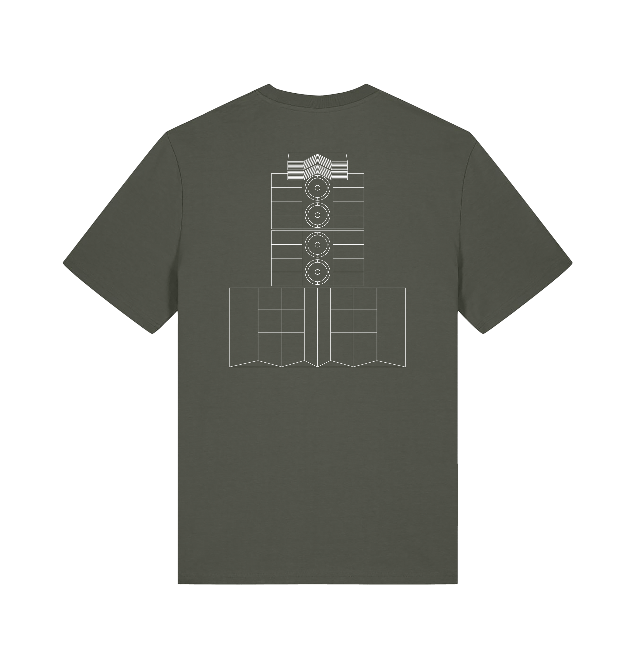 Danny Tenaglia STAX Stencil Logo Print Men's Organic T Shirt-Essential Republik-Essential Republik