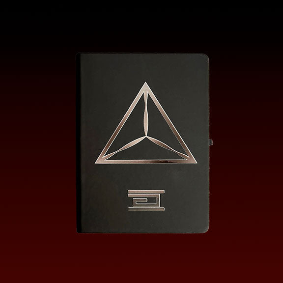 Adam Beyer explorer prism print notebook in black Bundle Item-Pre Sale-Essential Republik