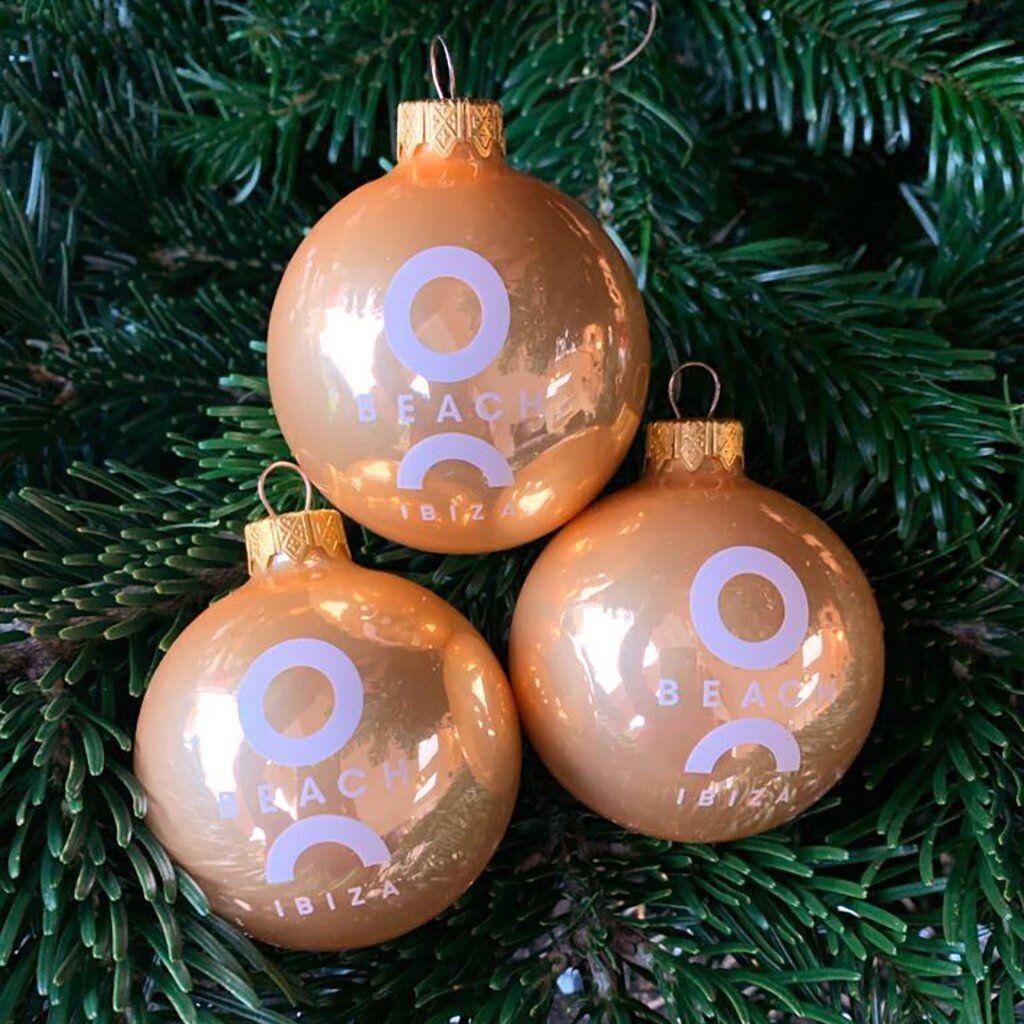 O Beach Ibiza Christmas Bauble-O Beach Ibiza-Essential Republik