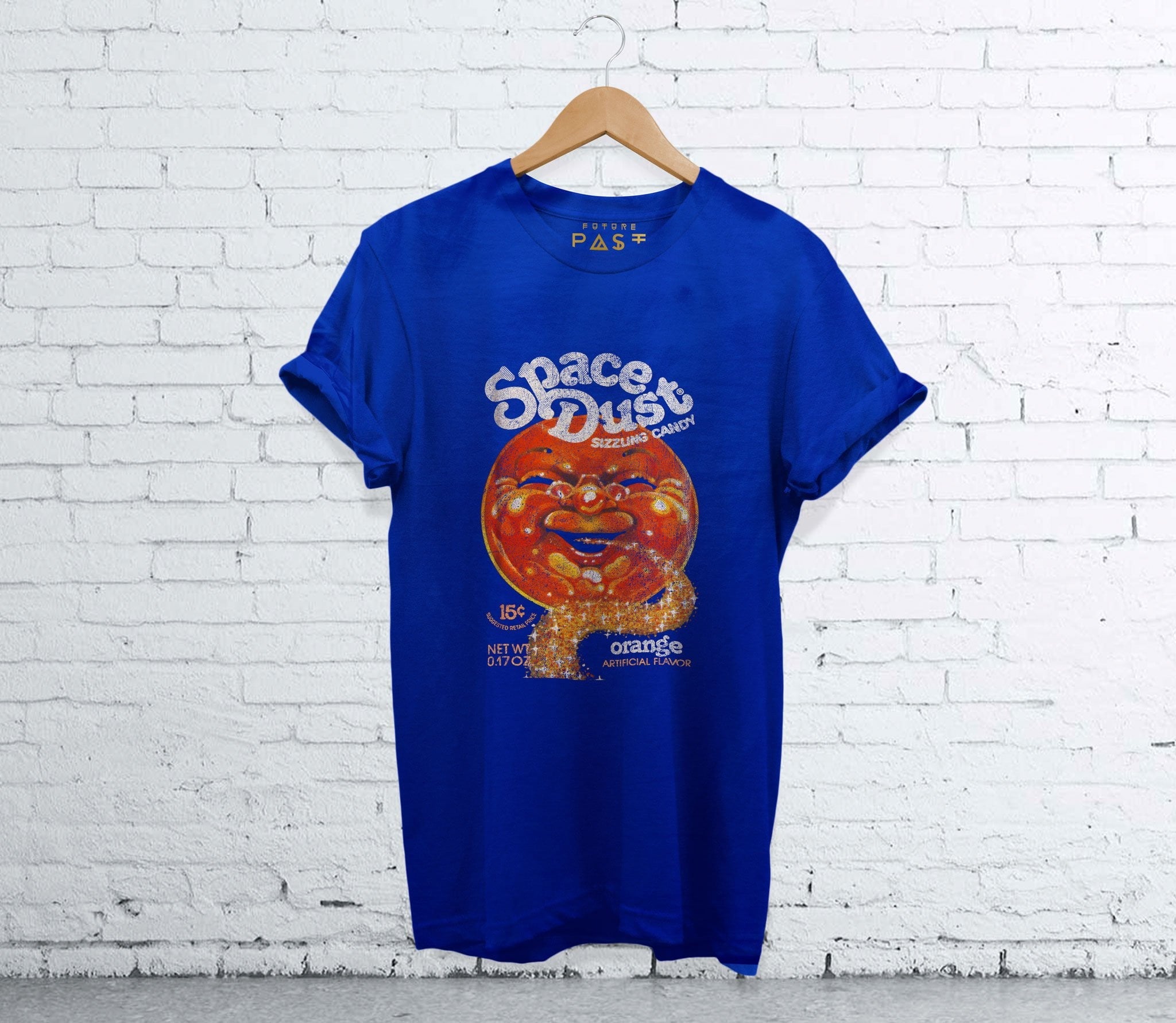 Super Limited Edition Acid Space Dust T-Shirt / Royal-Future Past-Essential Republik