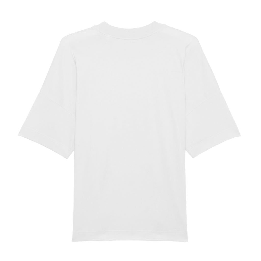 SAYTEK Black Embroidered S Logo Unisex Heavy Drop Shoulder T-Shirt-SAYTEK-Essential Republik