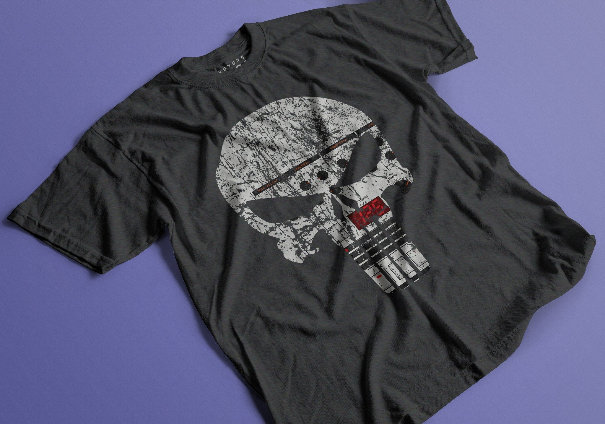 909 Will Punish You T-Shirt / Black-Future Past-Essential Republik