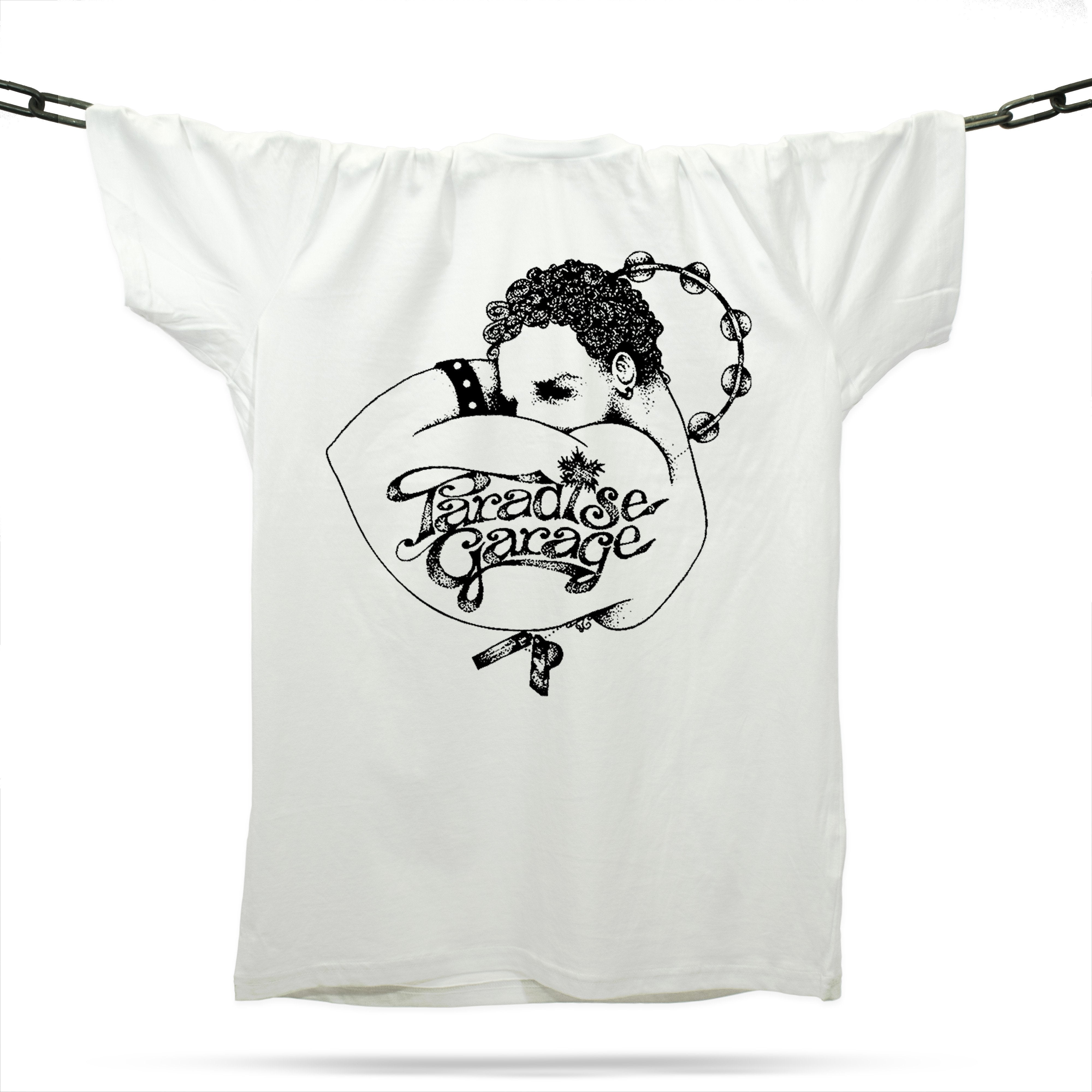 Classic Paradise Garage T-Shirt / White-Future Past-Essential Republik