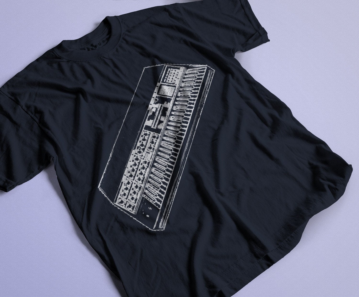 Tribute To PPG Wave T-Shirt / Navy-Future Past-Essential Republik