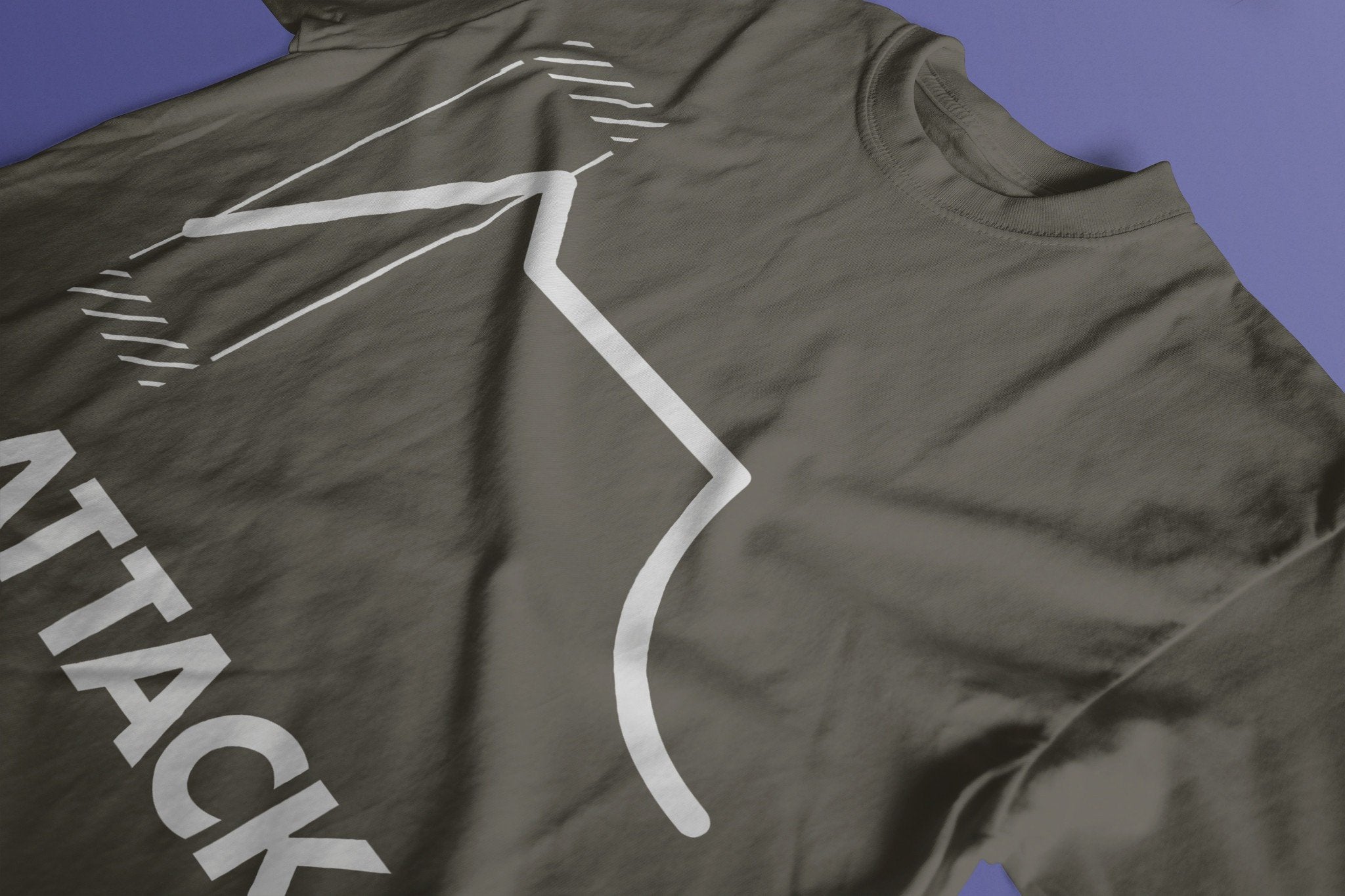 Envelope Attack Analog T-Shirt / Khaki-Future Past-Essential Republik