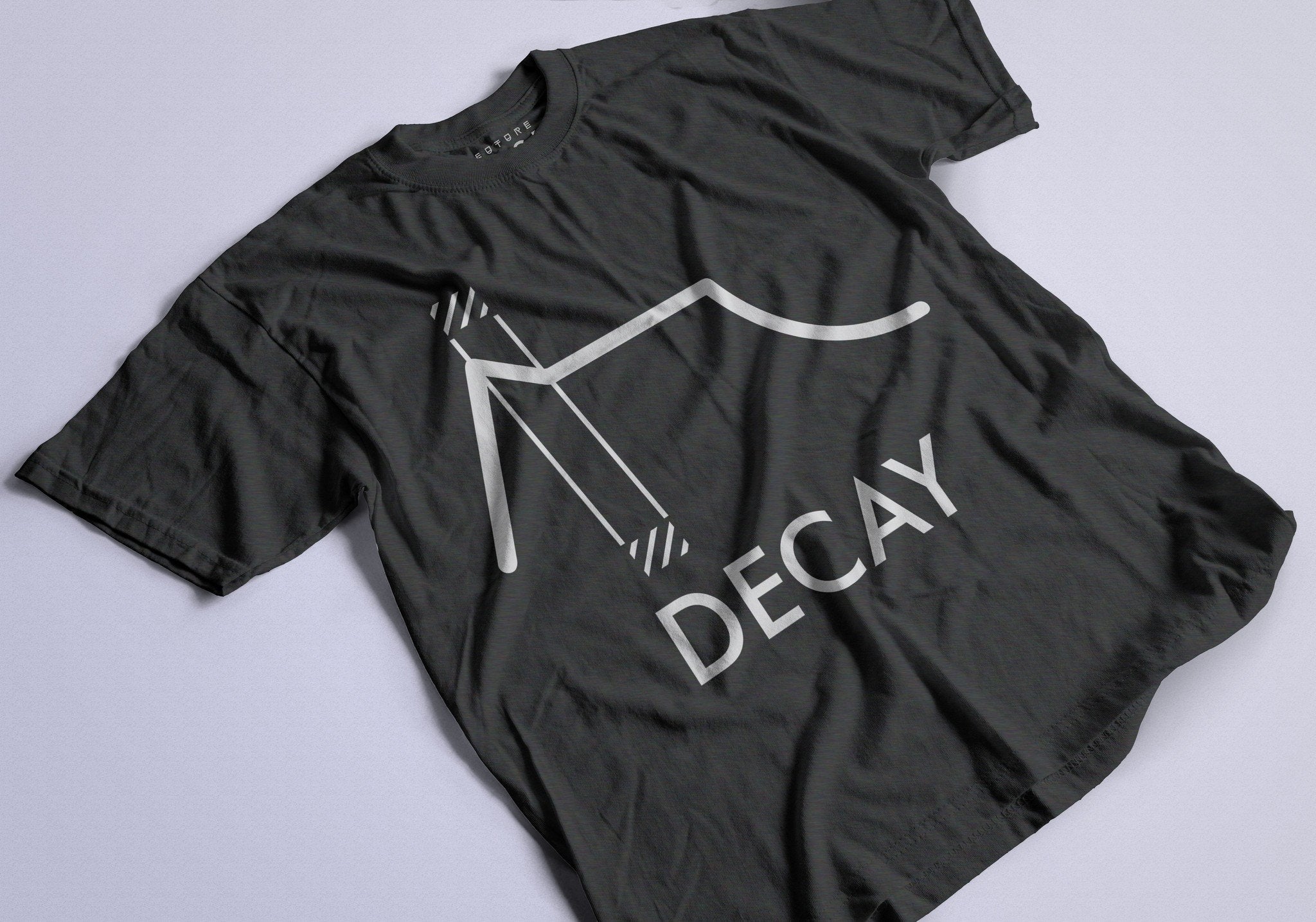 Decay Envelope Analog T-Shirt / Black-Future Past-Essential Republik