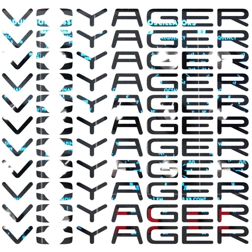 Tribute To Voyager Synthesiser T-Shirt / White-Future Past-Essential Republik